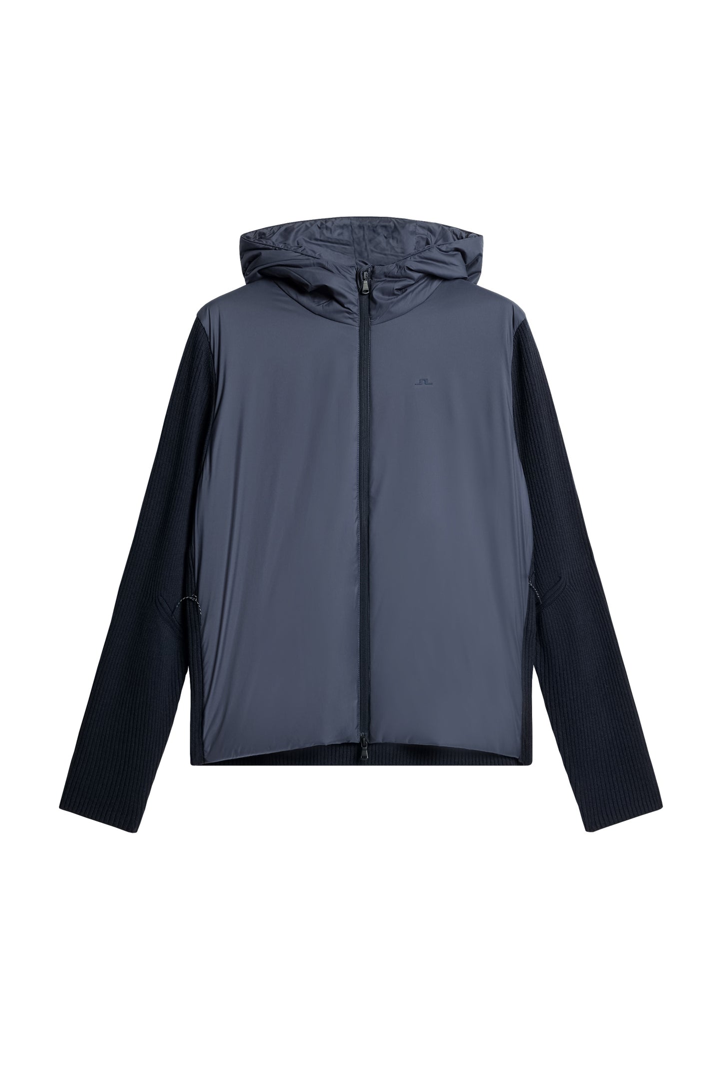 Thierry Hybrid Knit Hoodie / JL Navy