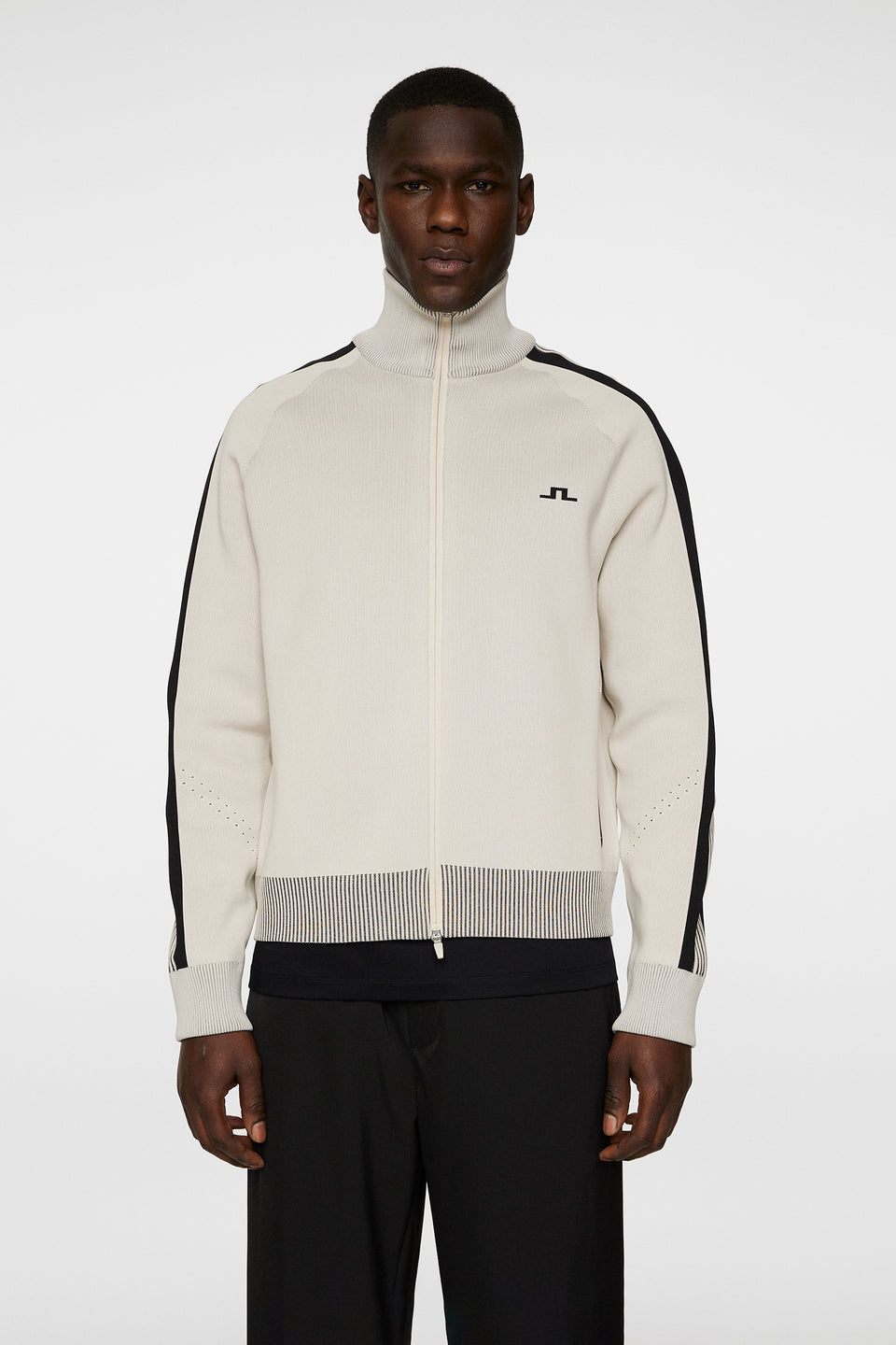 Max Tech Knit Track Jacket / Moonbeam