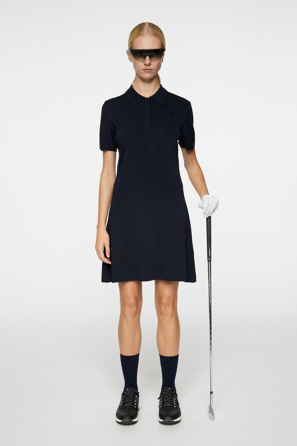 Andrea Knitted Dress / JL Navy