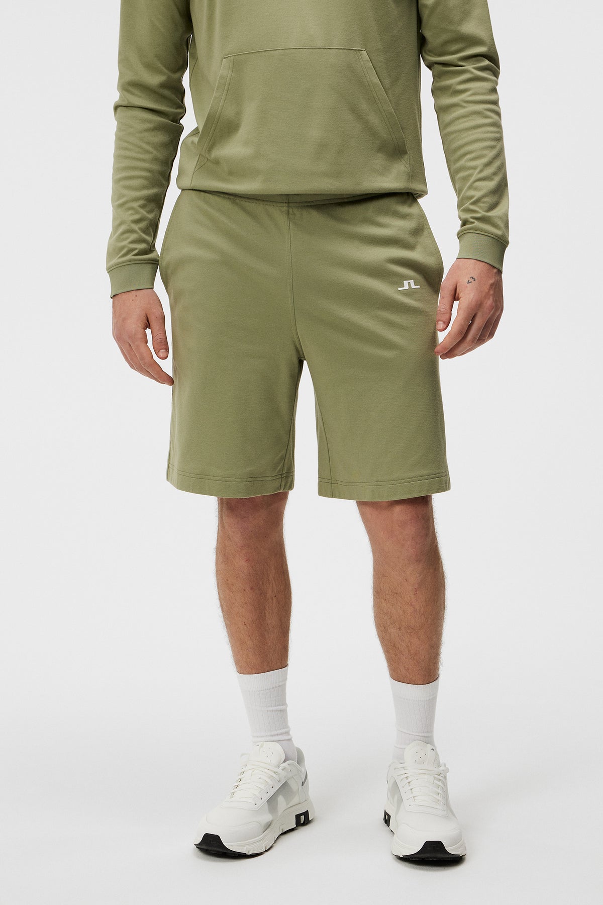 Logo Shorts / Oil Green