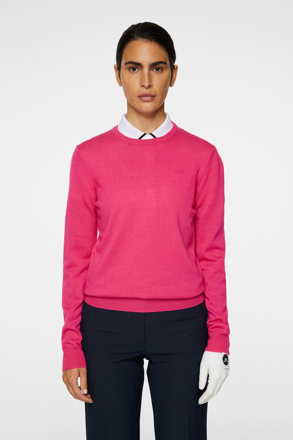 Aria Knitted Sweater / Pink Peacock