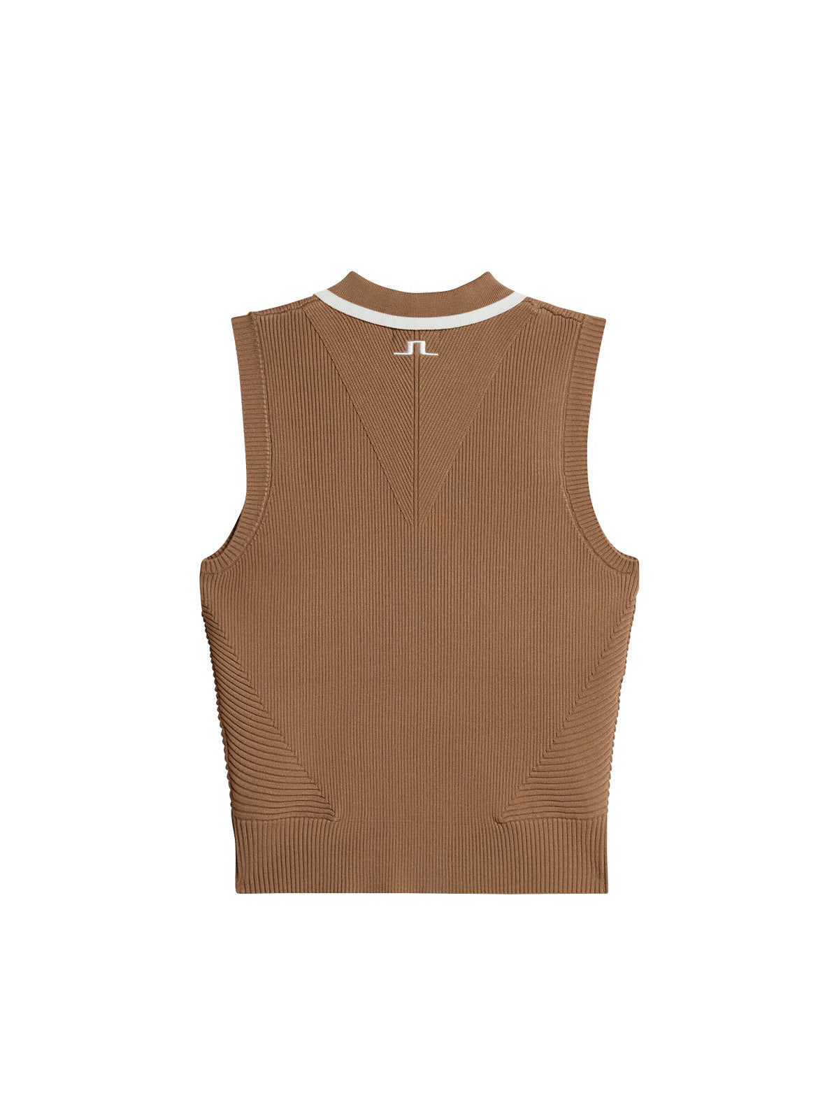 Ramona Knitted Polo Shirt / Tigers Eye