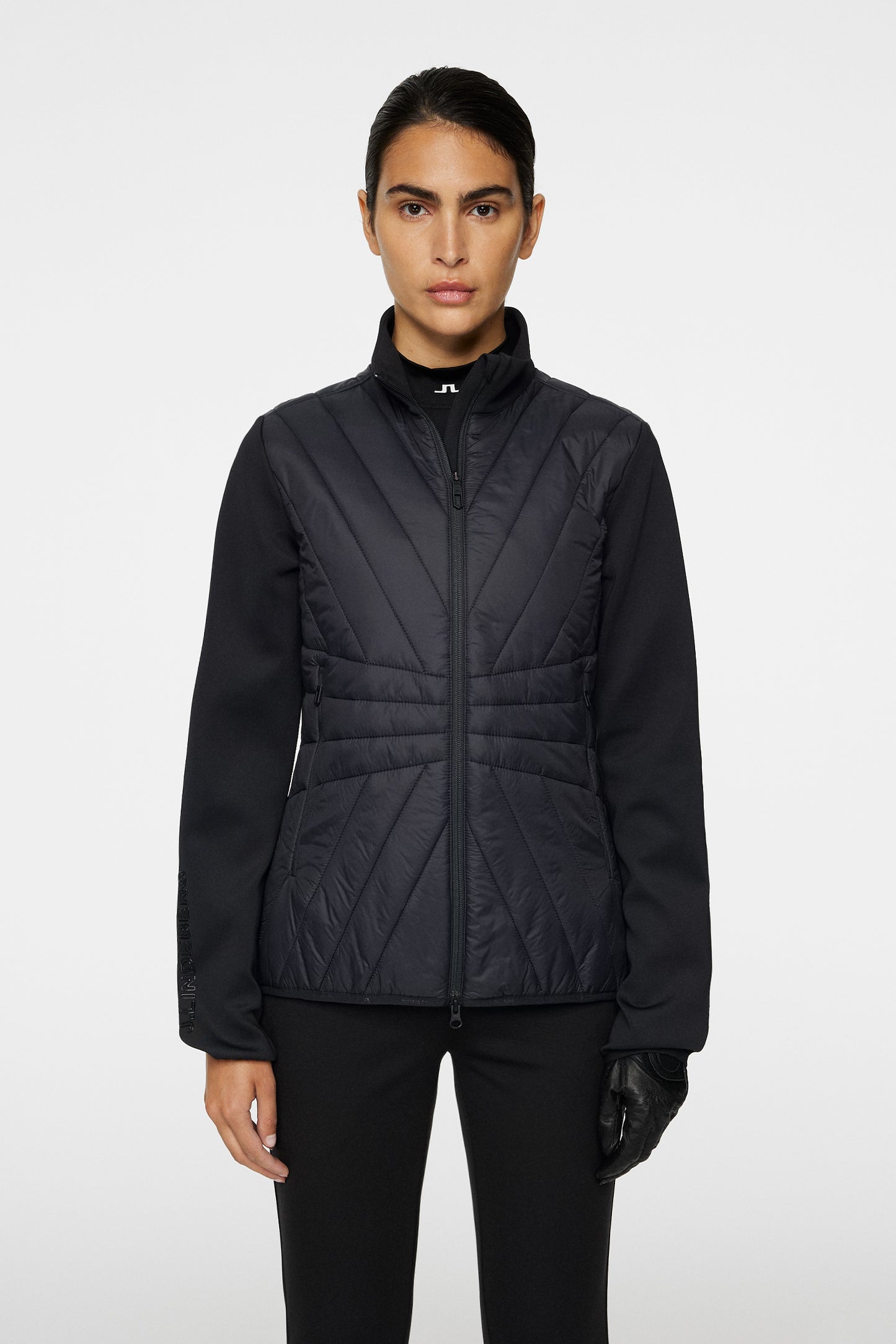 Holma Quilt Hybrid Jacket / Black