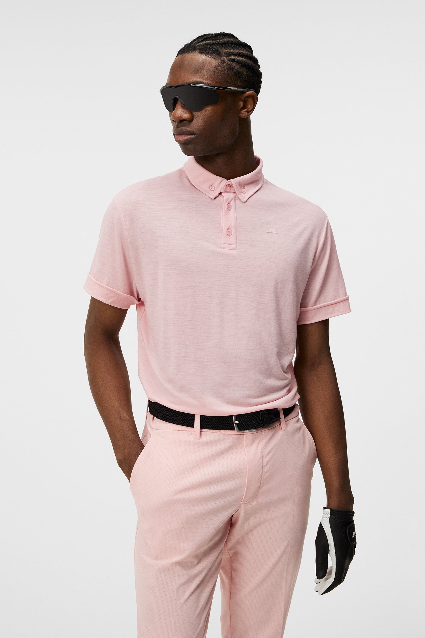 Pink polo shirts top for guys