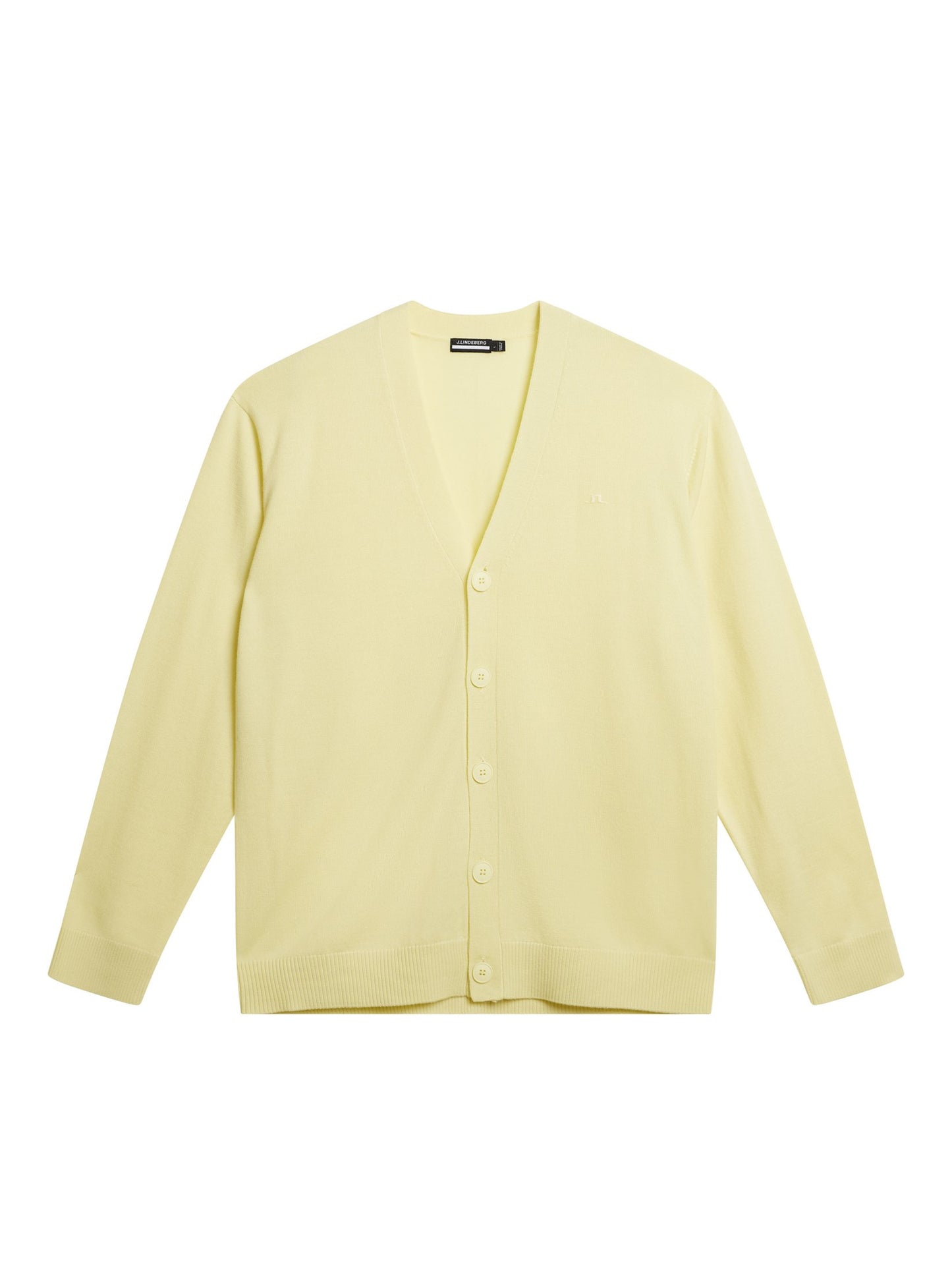 Lucas Knitted Cardigan / Wax Yellow