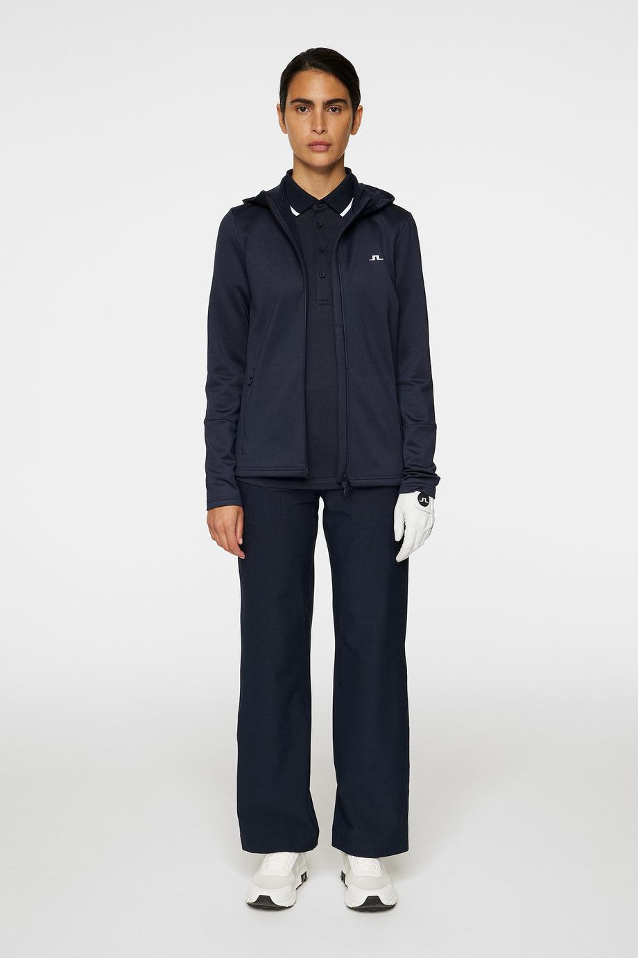 W Aerial Zip Hood / JL Navy