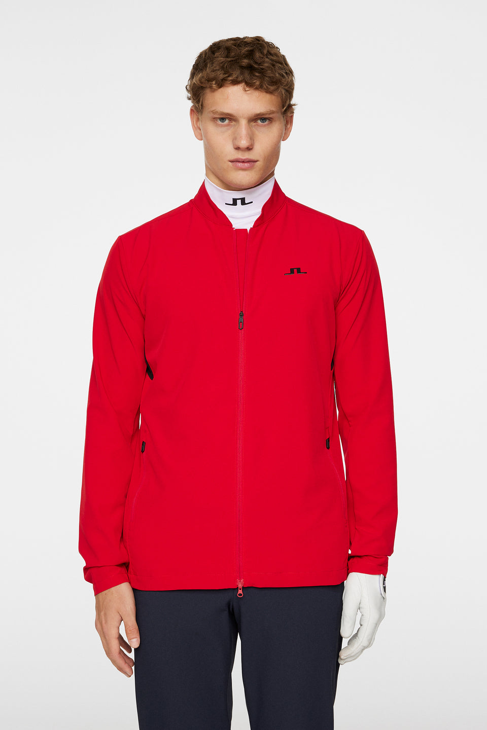 KV Hybrid Golf Jacket / Barbados Cherry