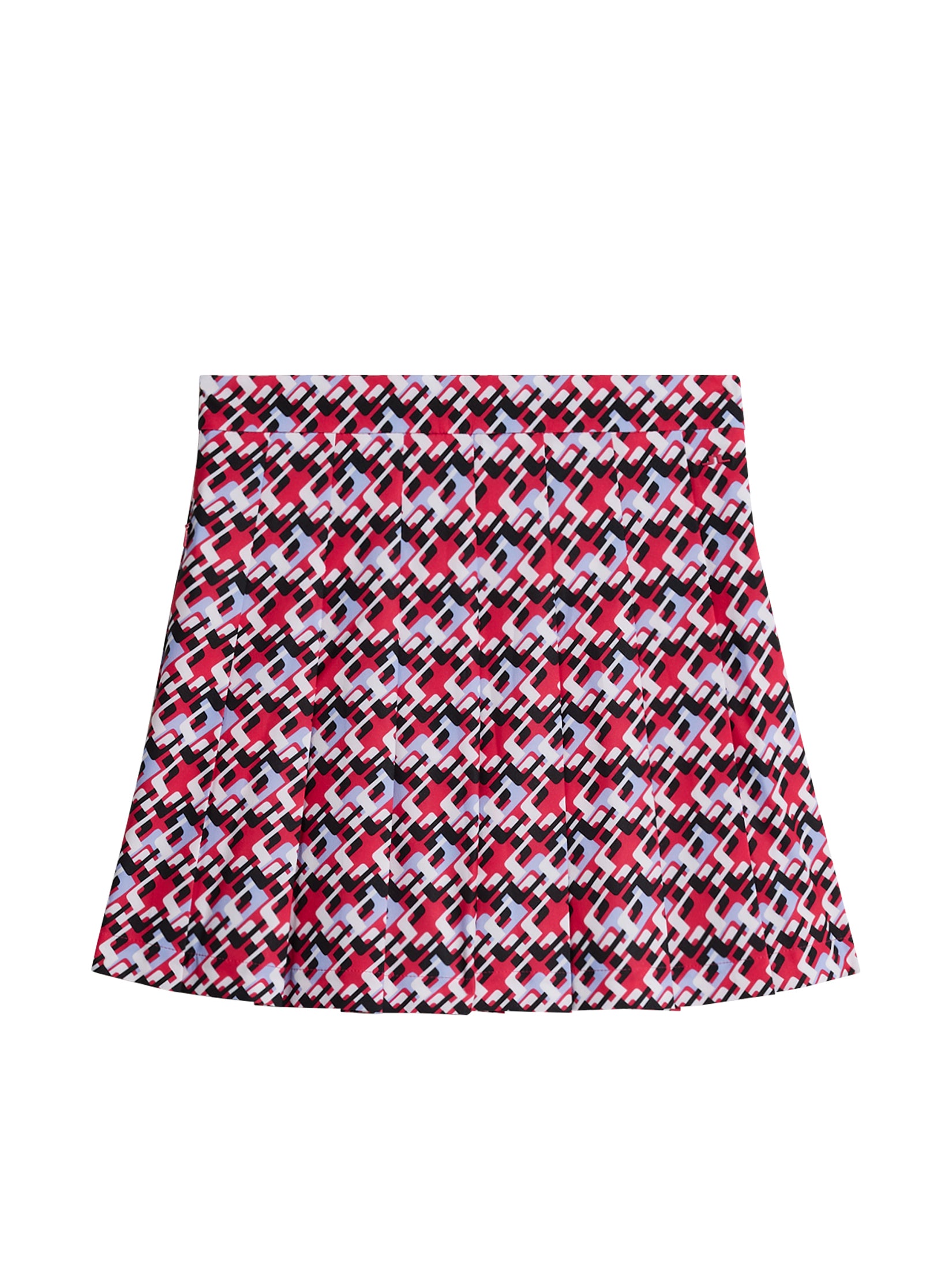 Adina Print Skirt / JL Micro Bridge Rose Red – J.Lindeberg