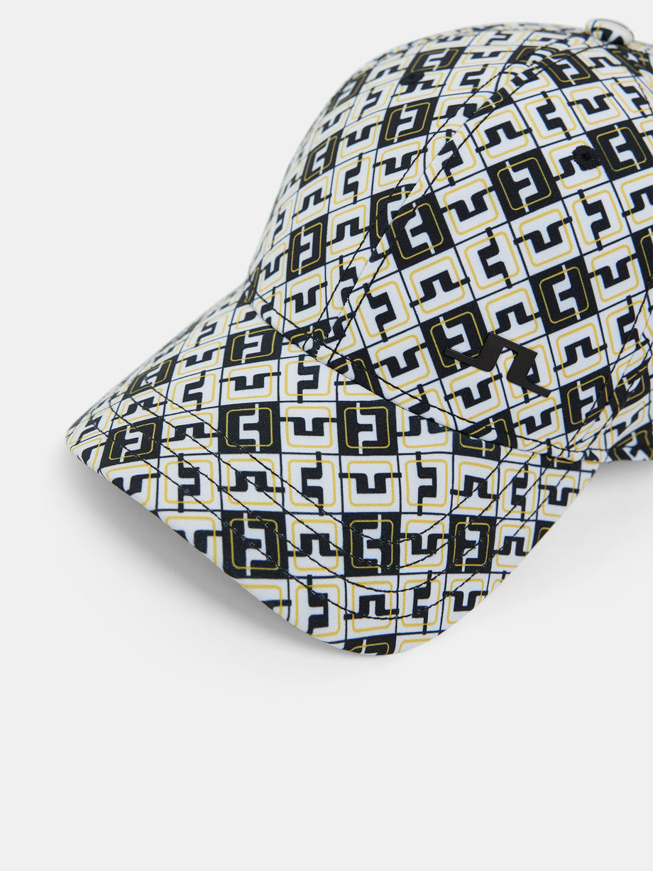 Gilbert Print Cap / Black JL monogram check