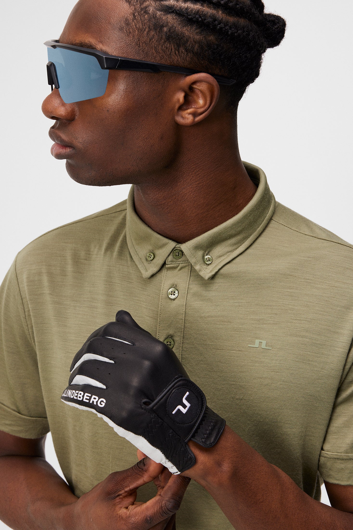 Paz Regular Fit Polo Oil Green