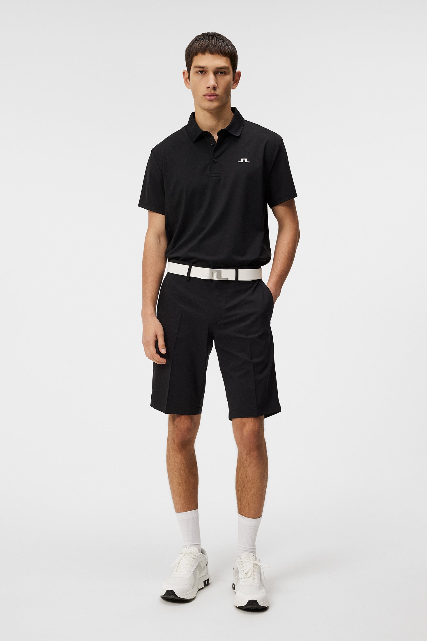 Duff Regular Polo / Black – J.Lindeberg