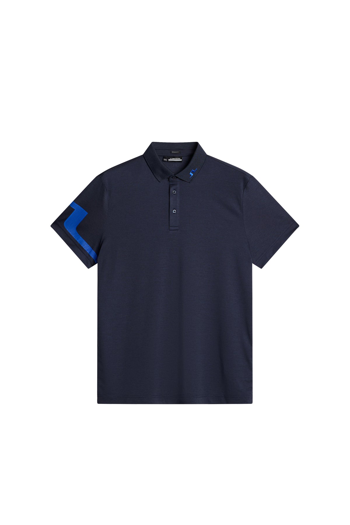 Heath Regular Fit Polo / Navy Melange