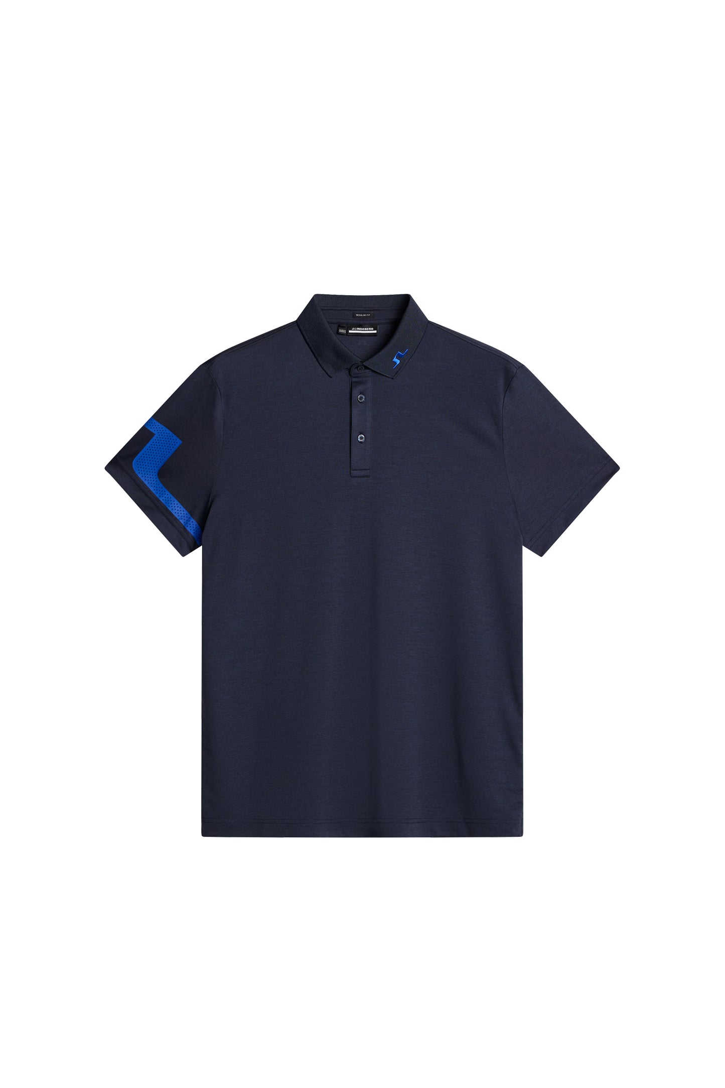 Heath Regular Fit Polo / Navy Melange