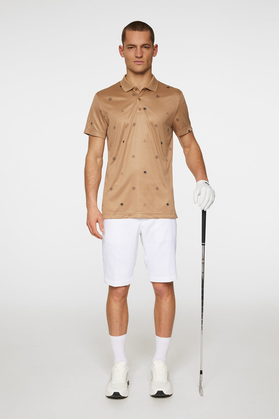 Club House Motif Polo / Golf Micro Tigers Eye S