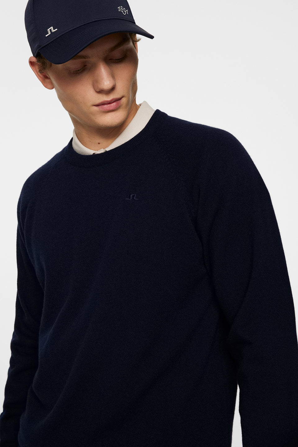 Gary Cashmere Sweater / JL Navy