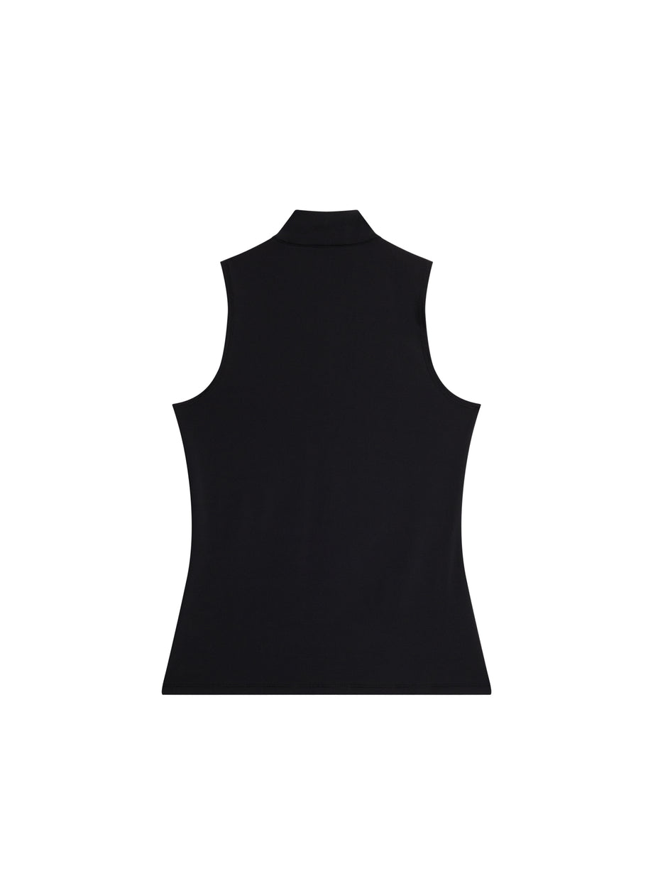 Tiana Sleeveless Top / Black