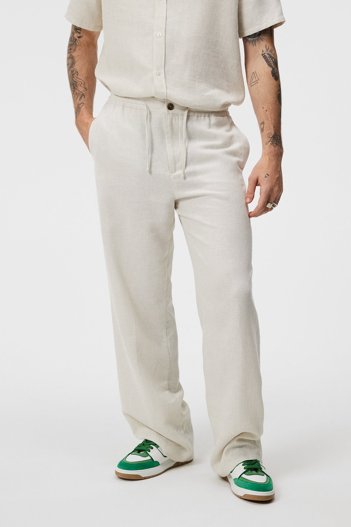 Noah Wide Pants / Safari Beige