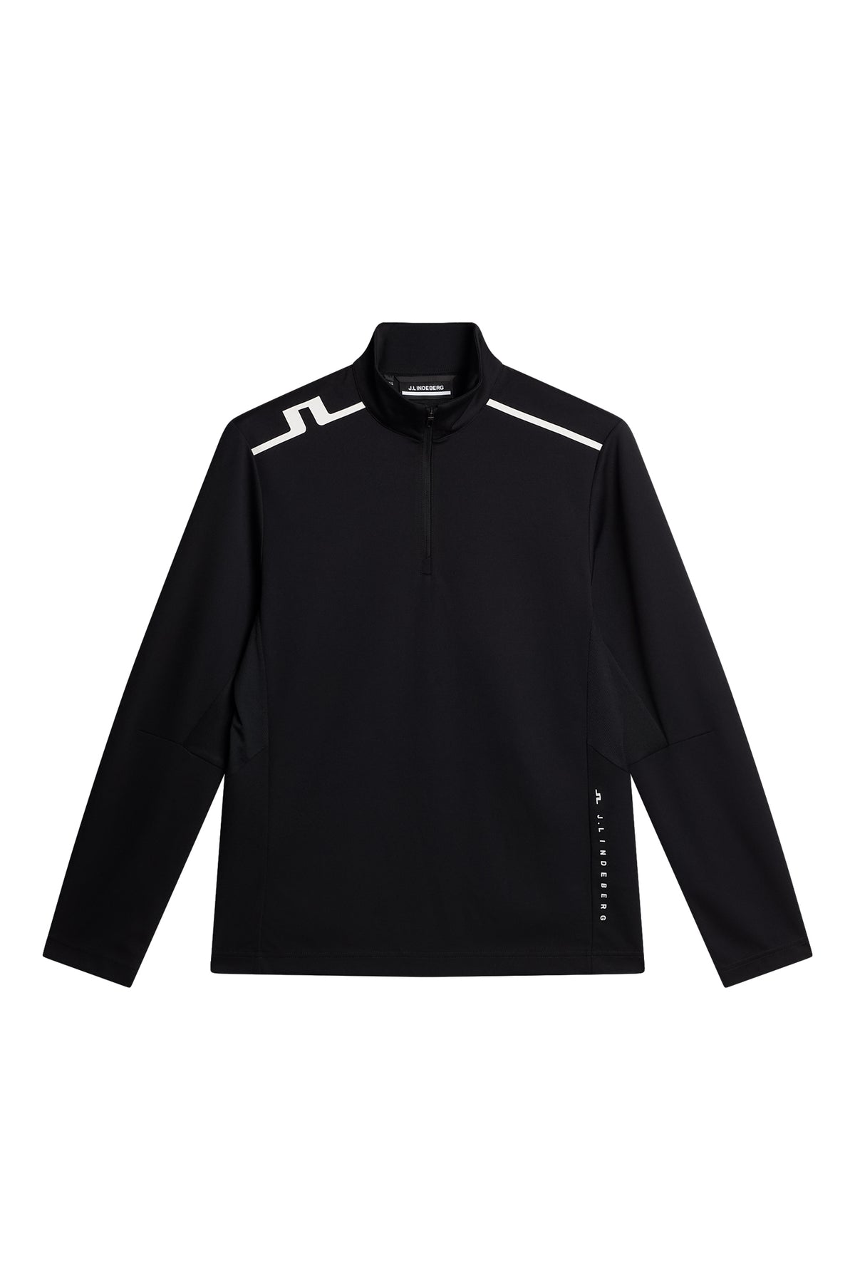 Leon Quarter Zip Mid Layer / Black