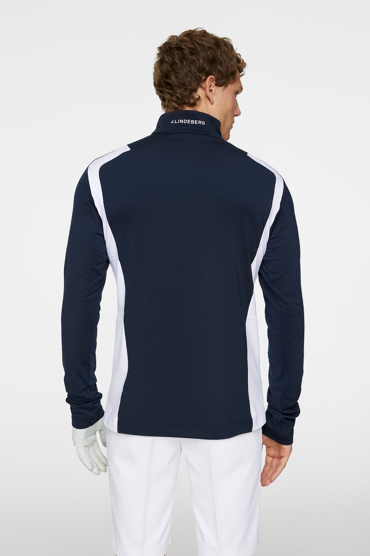 Lukas Quarter Zip Mid Layer / JL Navy