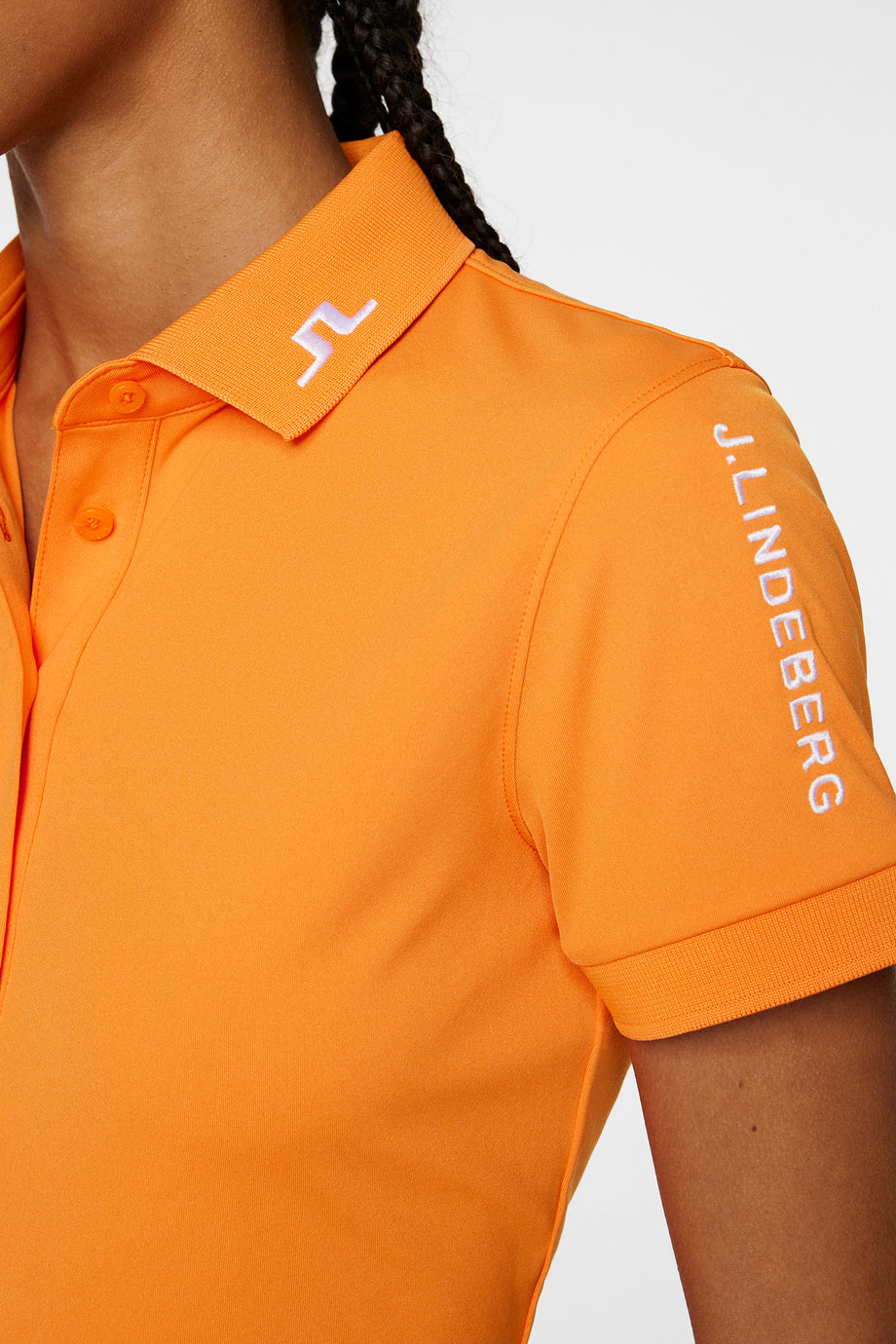 Tour Tech Polo / Persimmon Orange