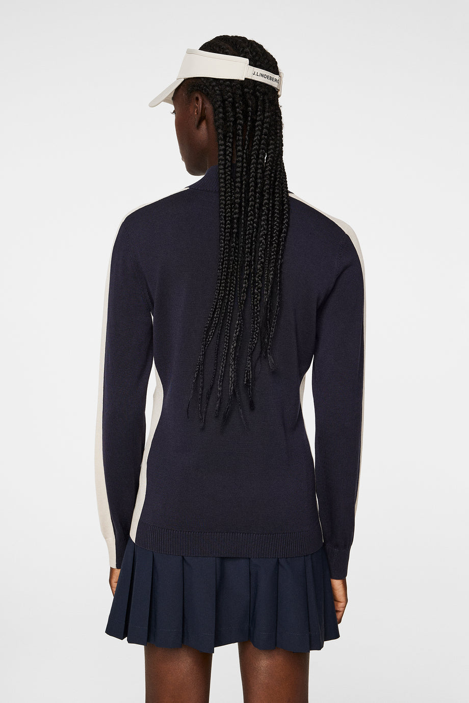 Adia Knitted Sweater / JL Navy