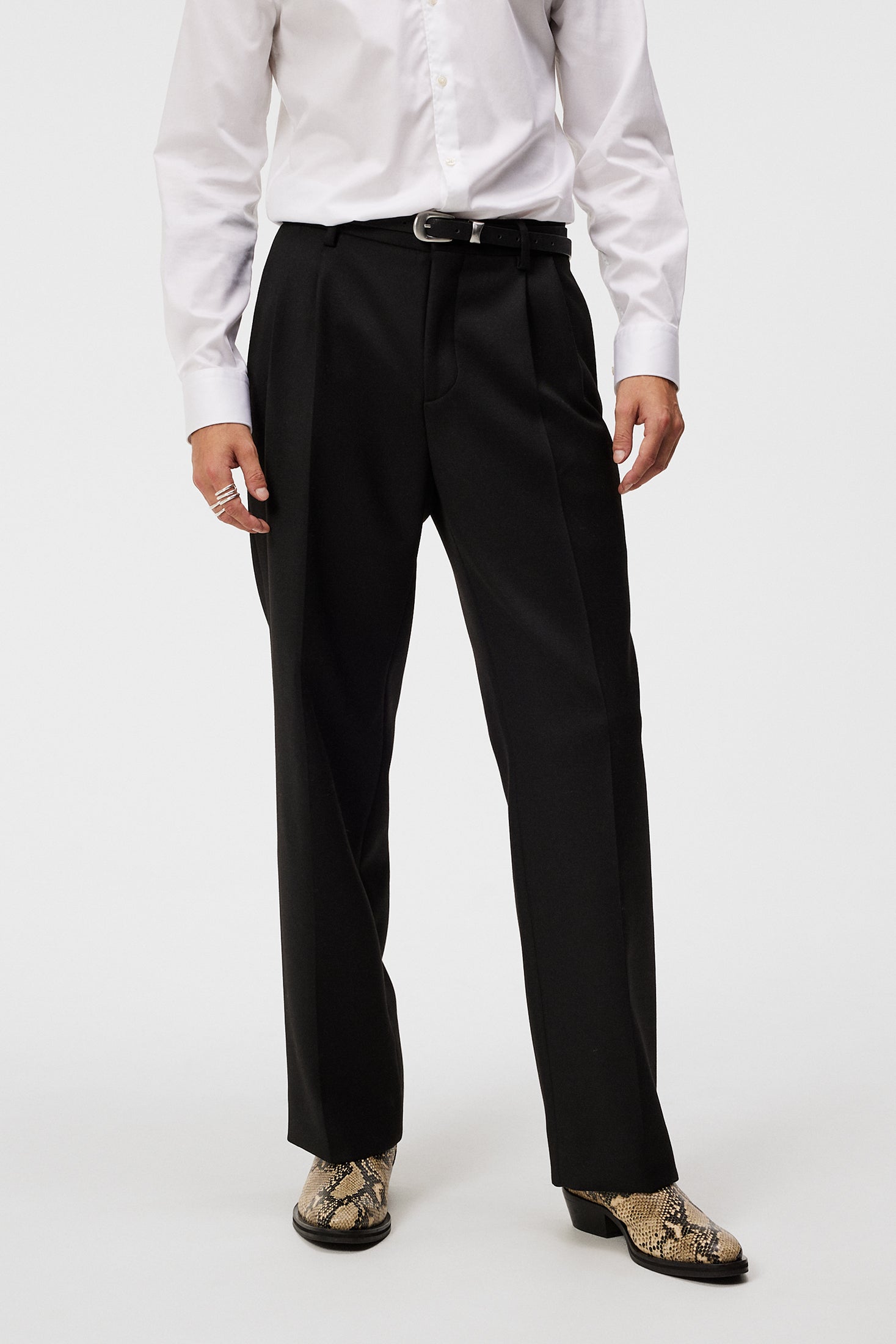Stain Shield Solid Double Pleat Pant - Big & Tall – Van Heusen