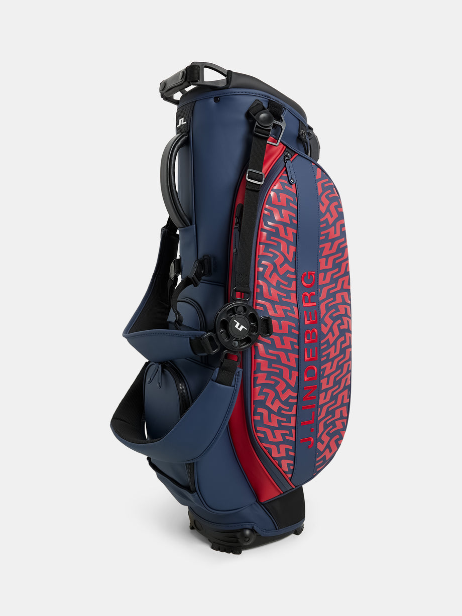 Play Stand Bag Print / Bridge Swirl Red