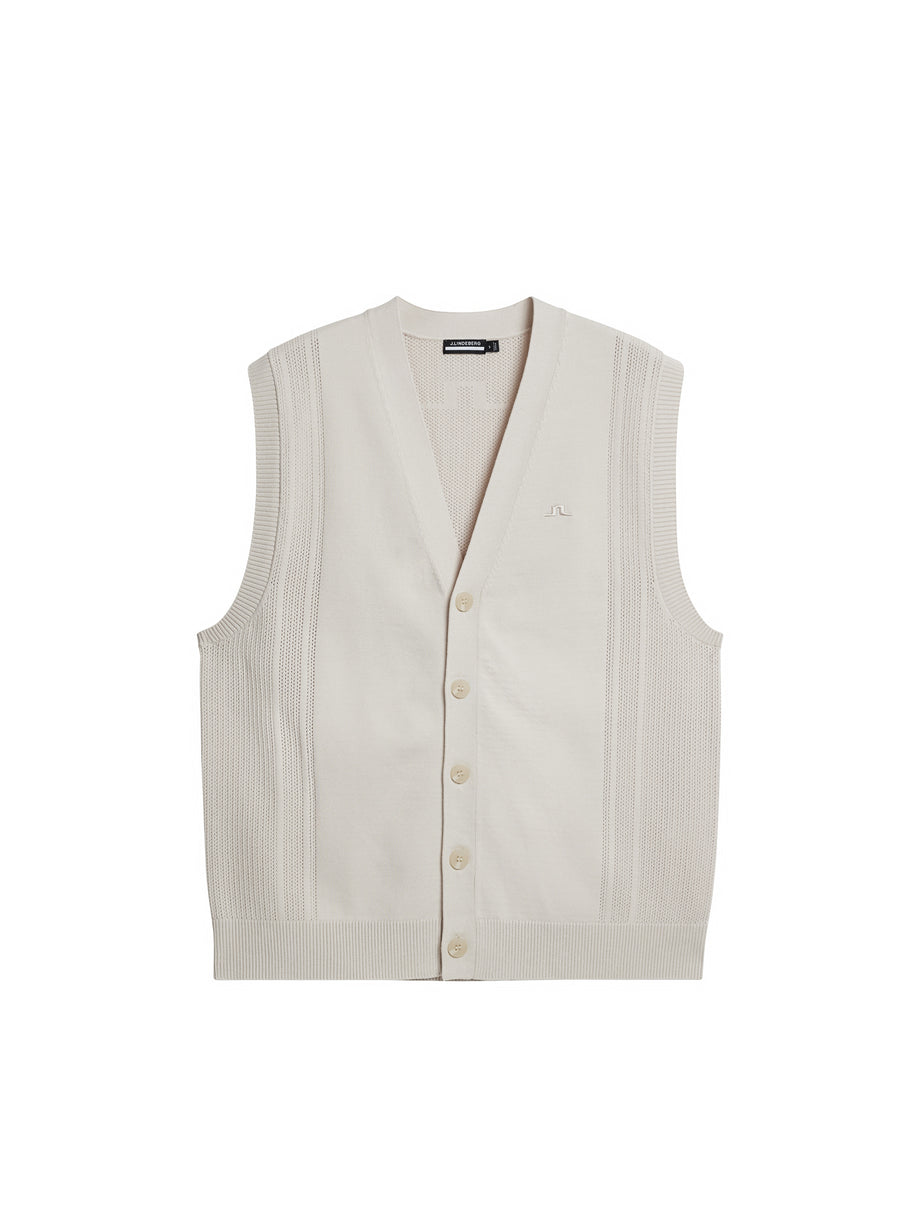 Markus Knitted Vest / Moonbeam