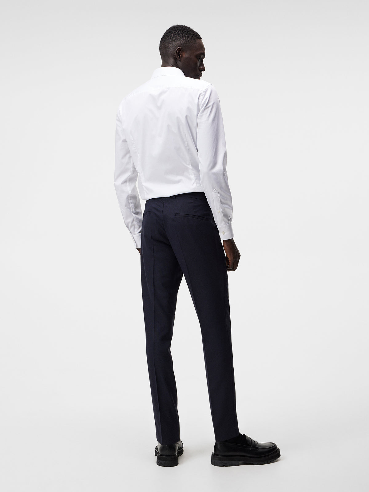 Grant Active Hopsack Pants / JL Navy