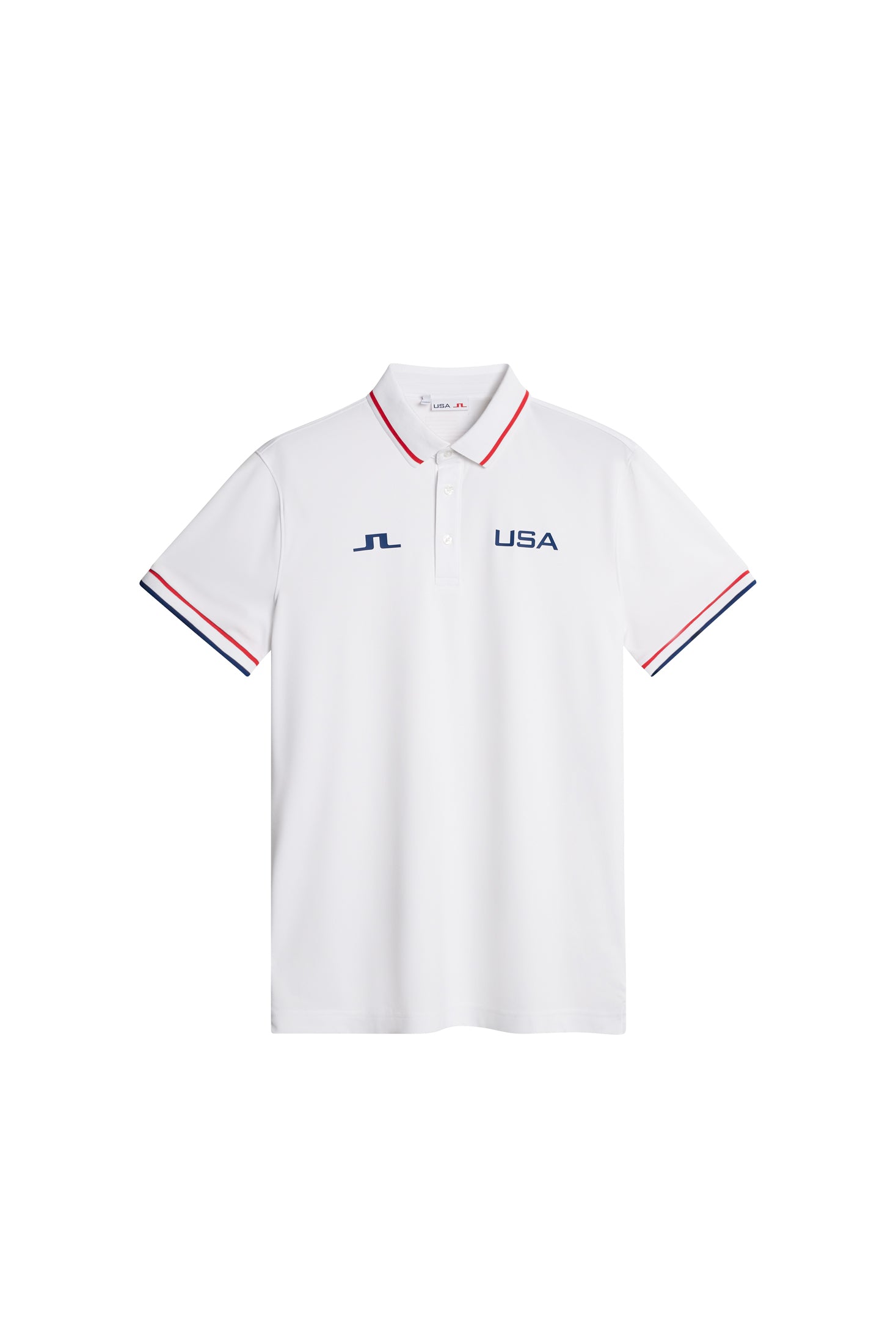 Heath Regular Fit Polo / White
