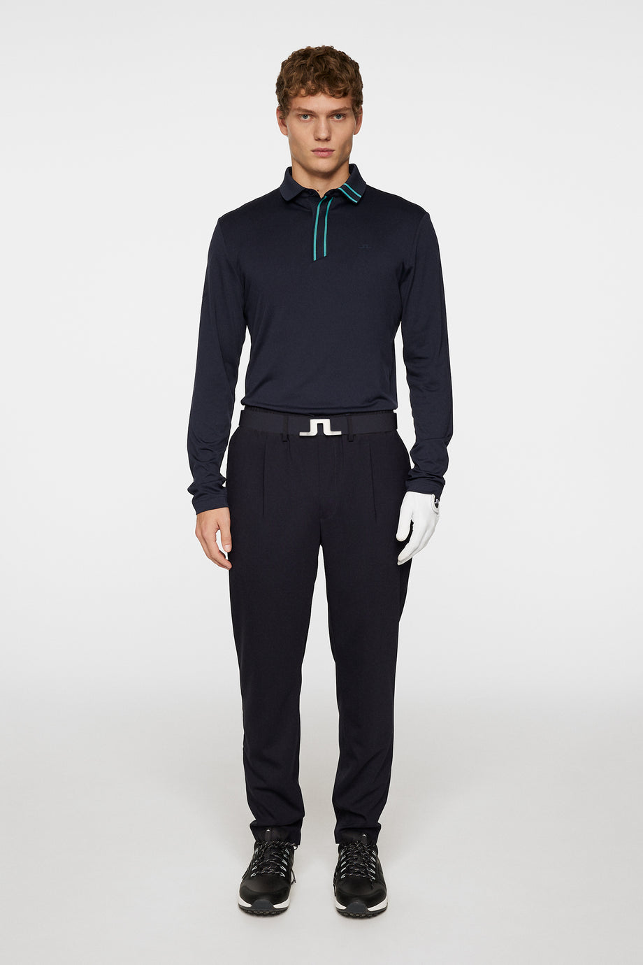 Viktor Long Sleeve Polo / JL Navy