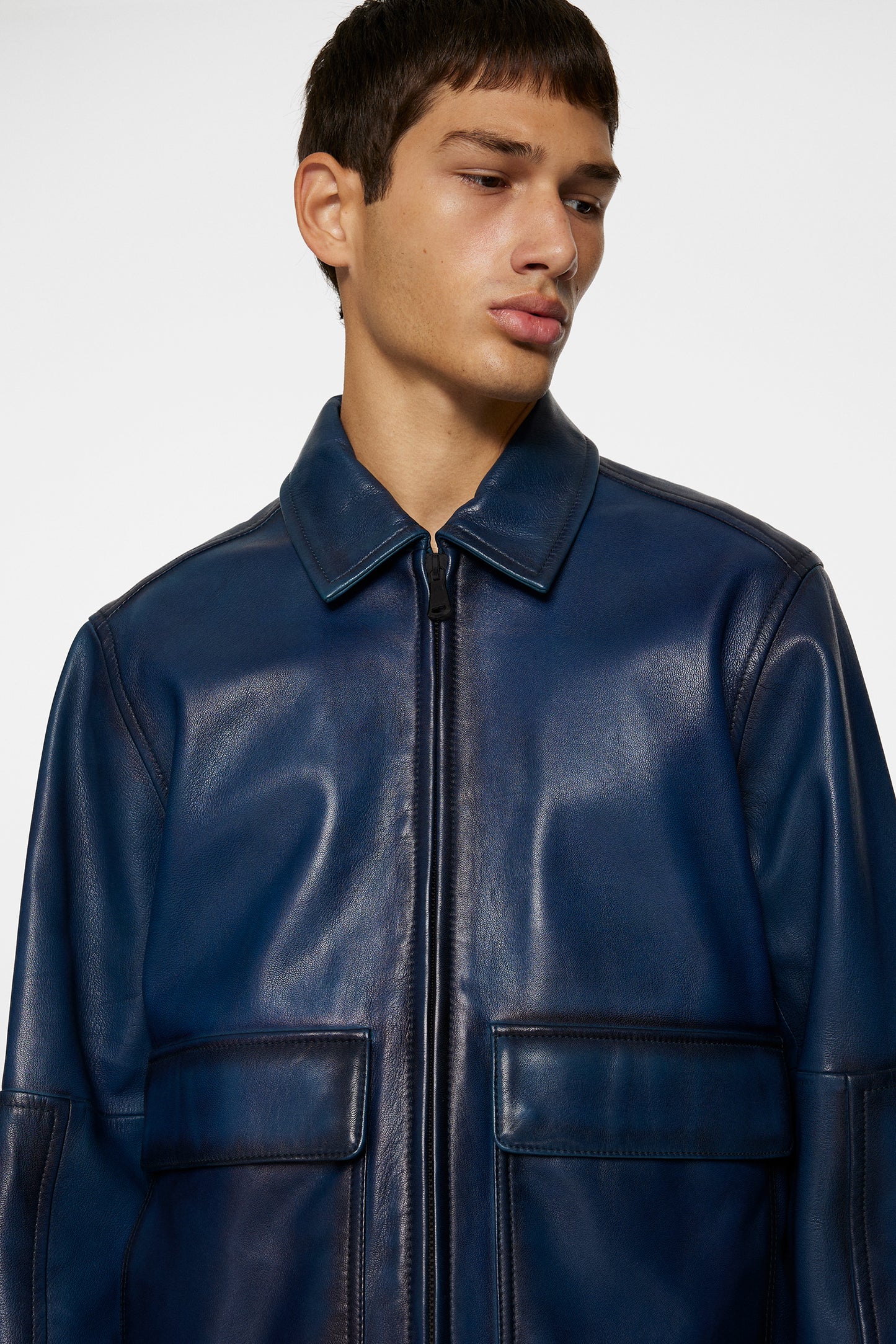 Jed Leather Party Jacket / Key Largo