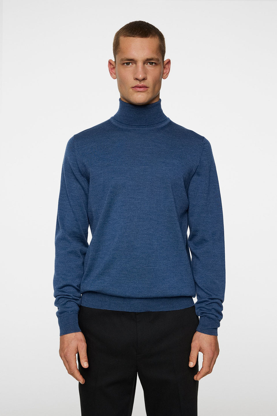 Kaden Merino Turtle Neck / Key Largo Melange