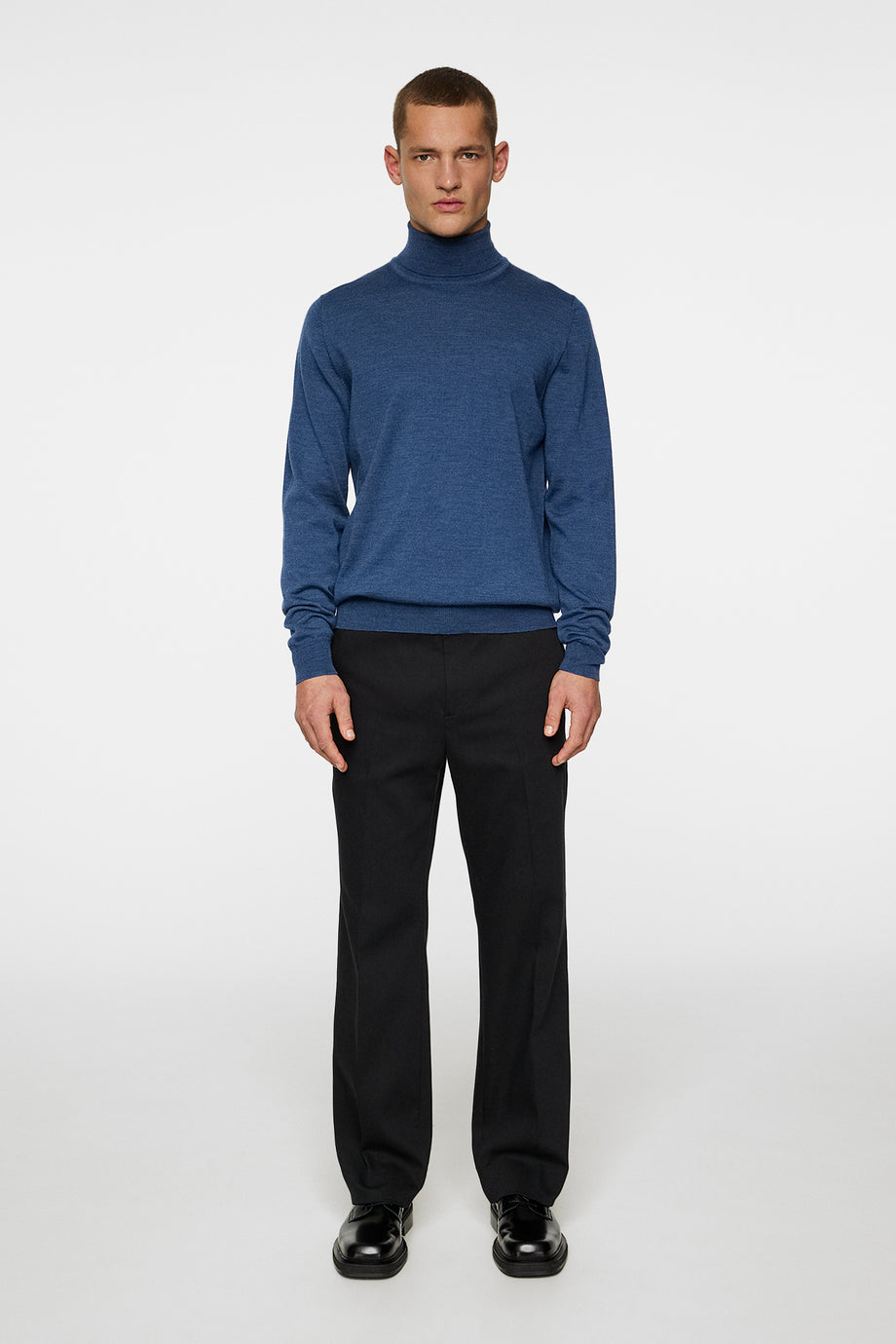 Kaden Merino Turtle Neck / Key Largo Melange