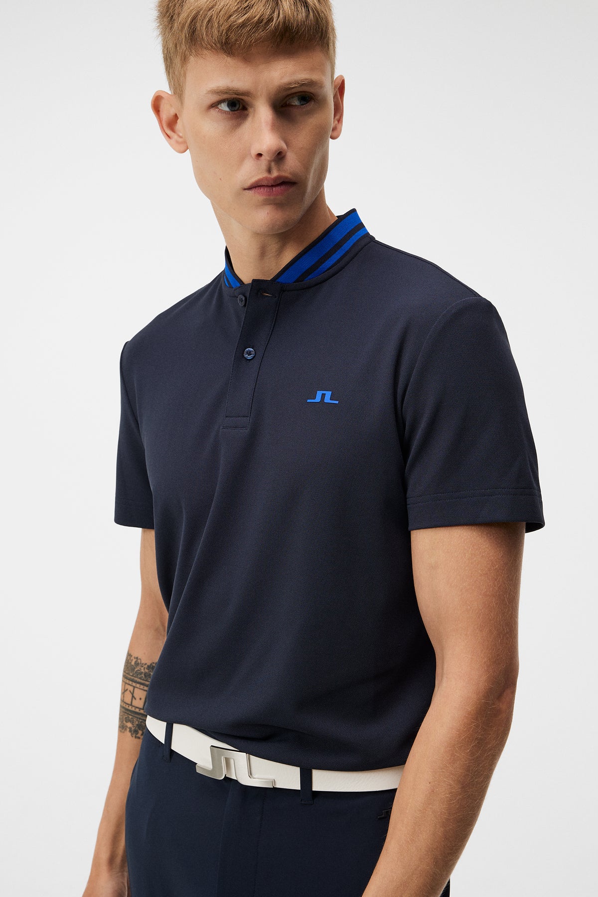 Tyson Regular Fit Polo / JL Navy – J.Lindeberg