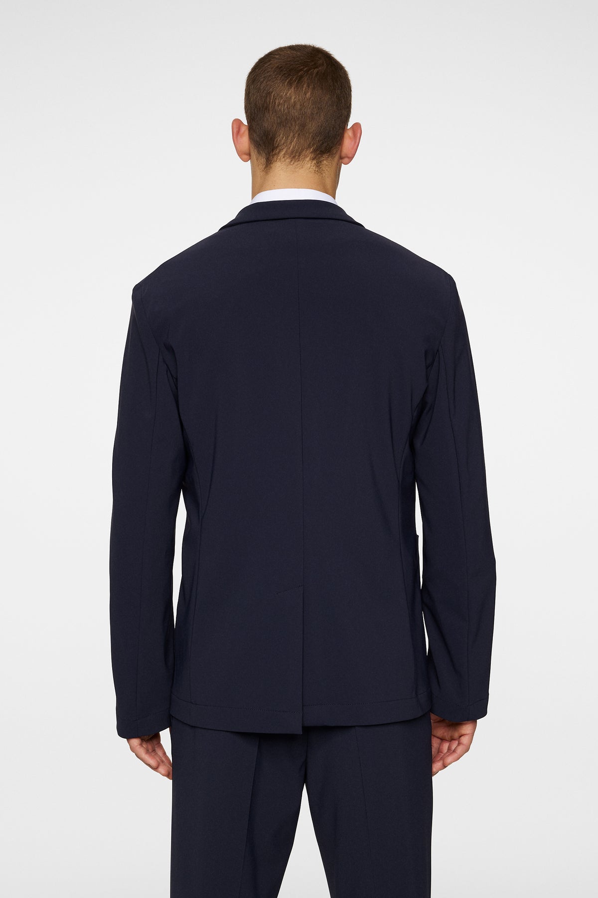 Pat U Bonded Jersey Blazer / JL Navy