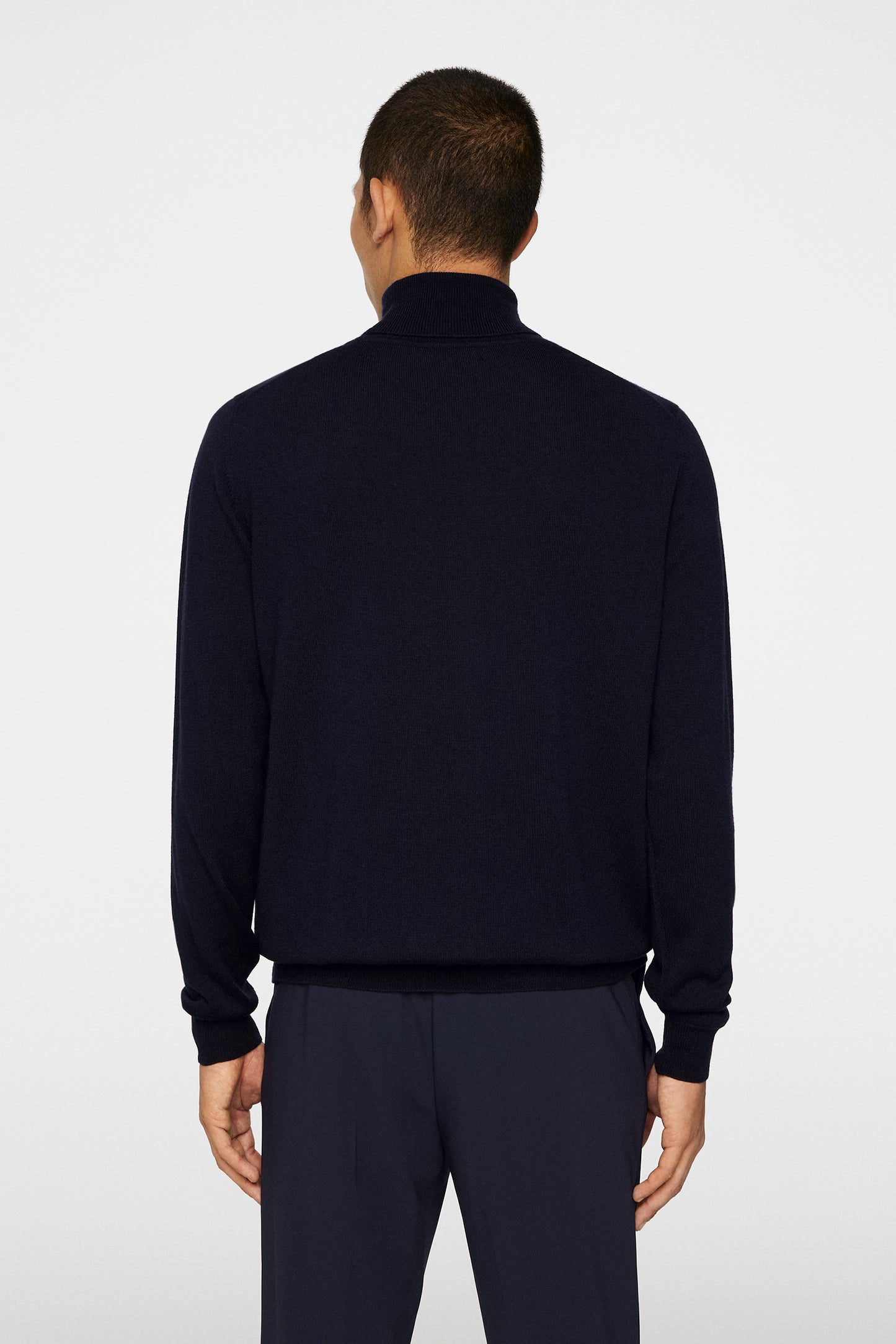 Kaden Merino Turtleneck / JL Navy