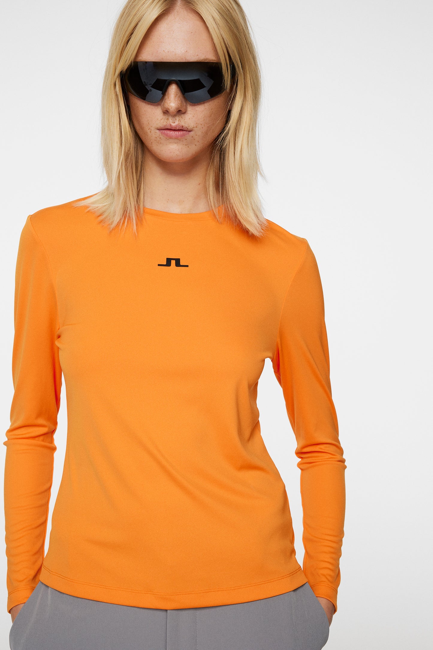 Ada LS T-shirt / Persimmon Orange