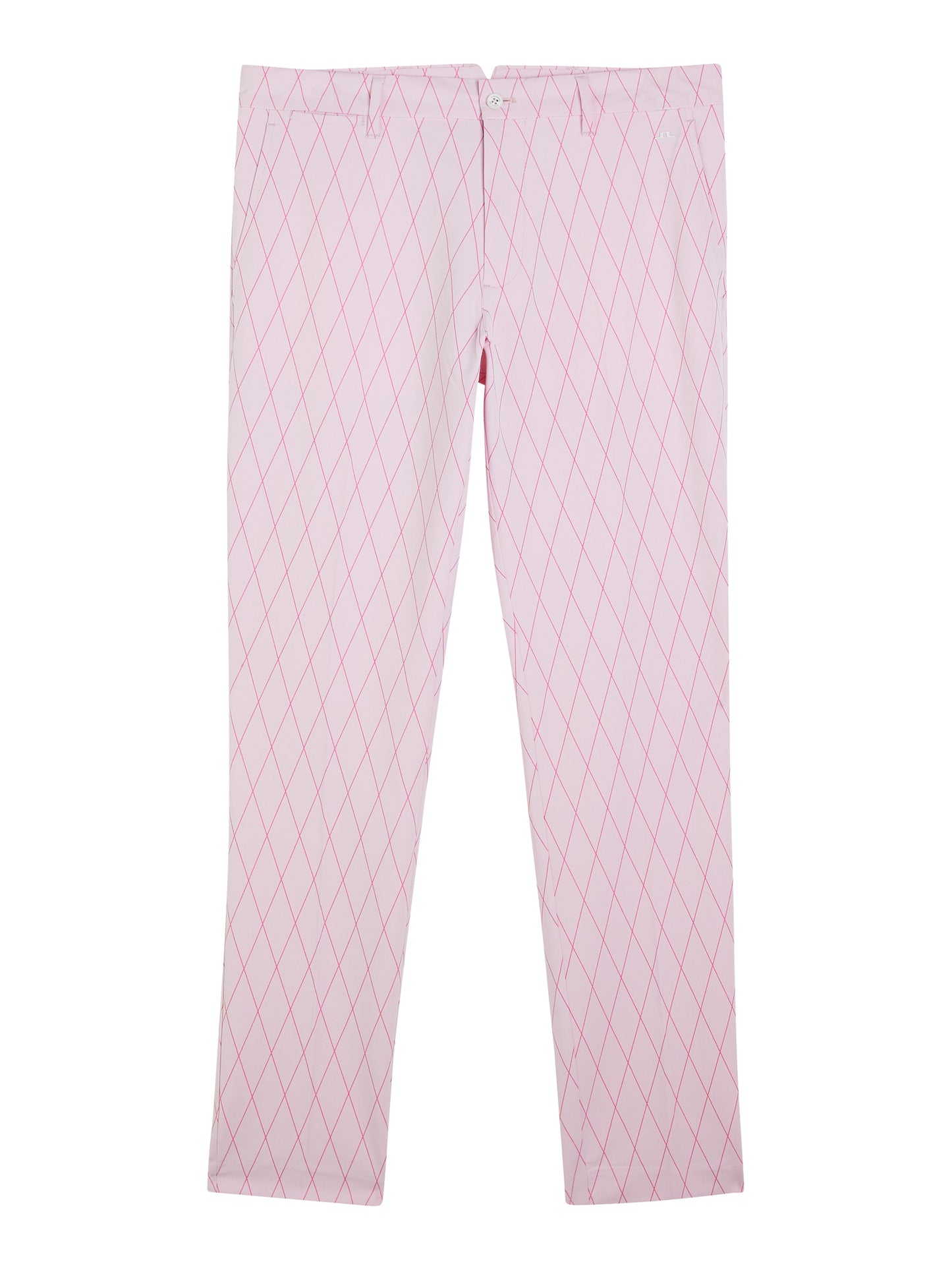 Active Argyle Golf Pant / White