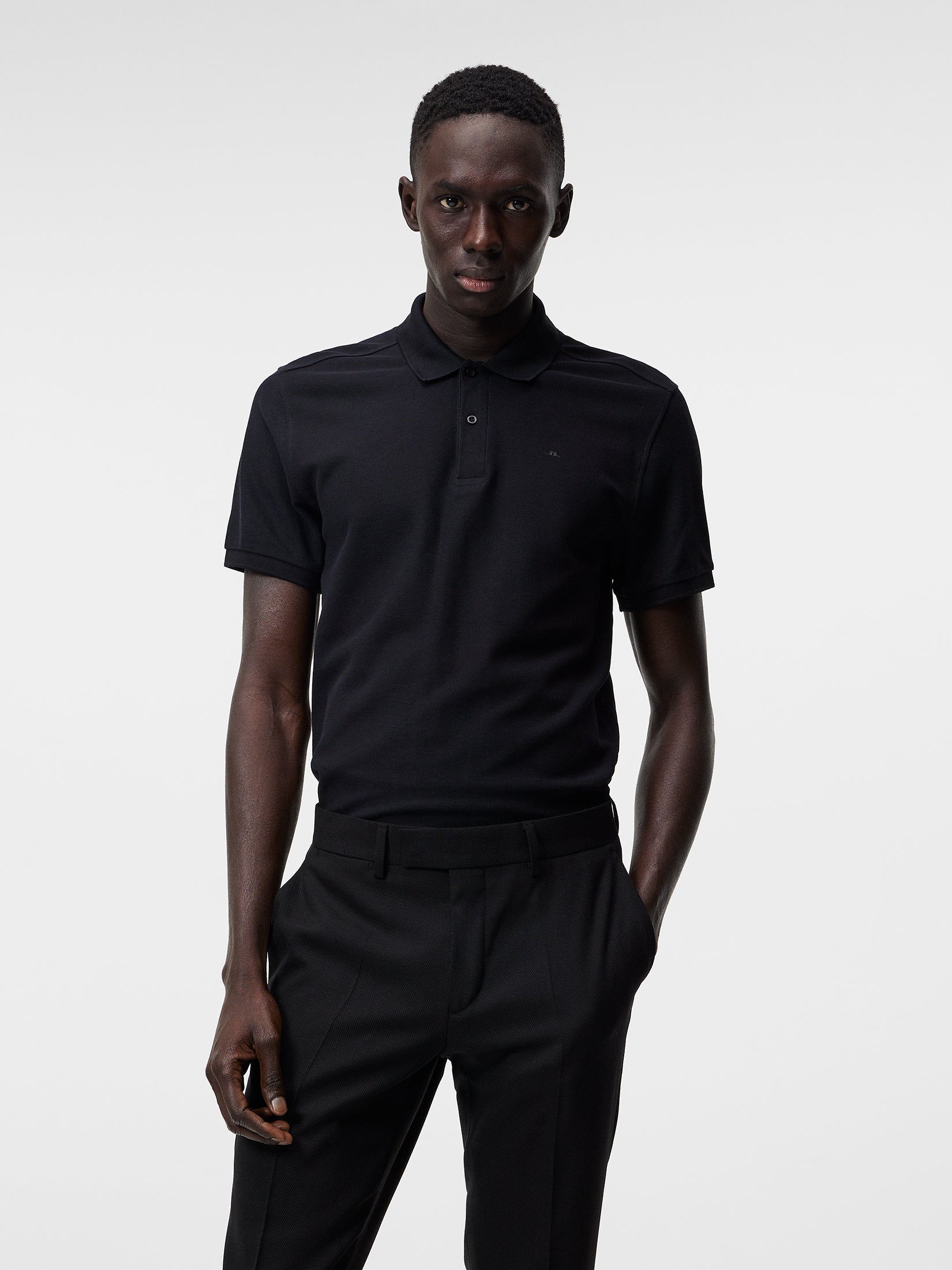 Troy Pique Polo Shirt / Black – J.Lindeberg