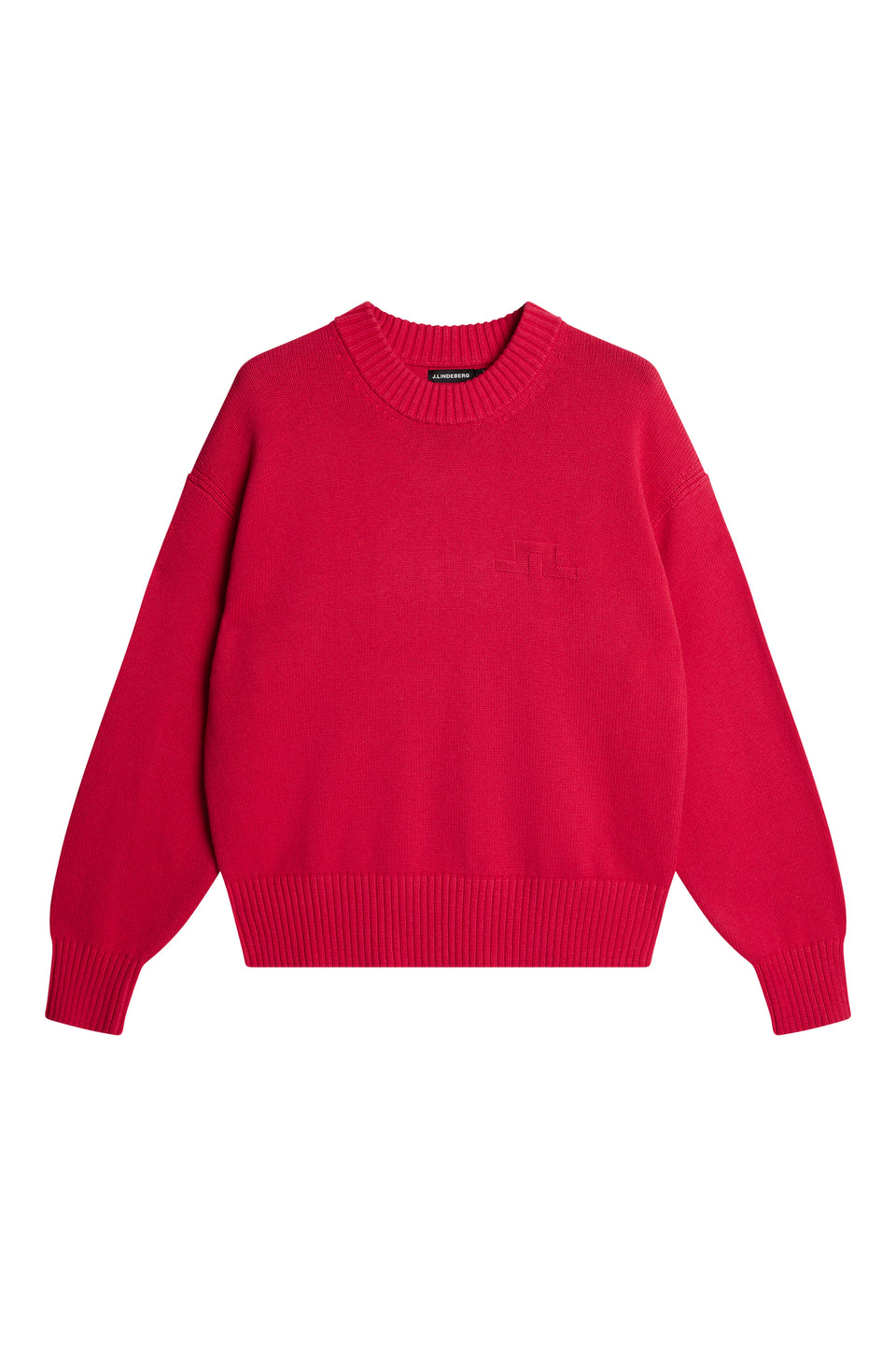 Eddy Cotton Wool Crew Neck / Azalea