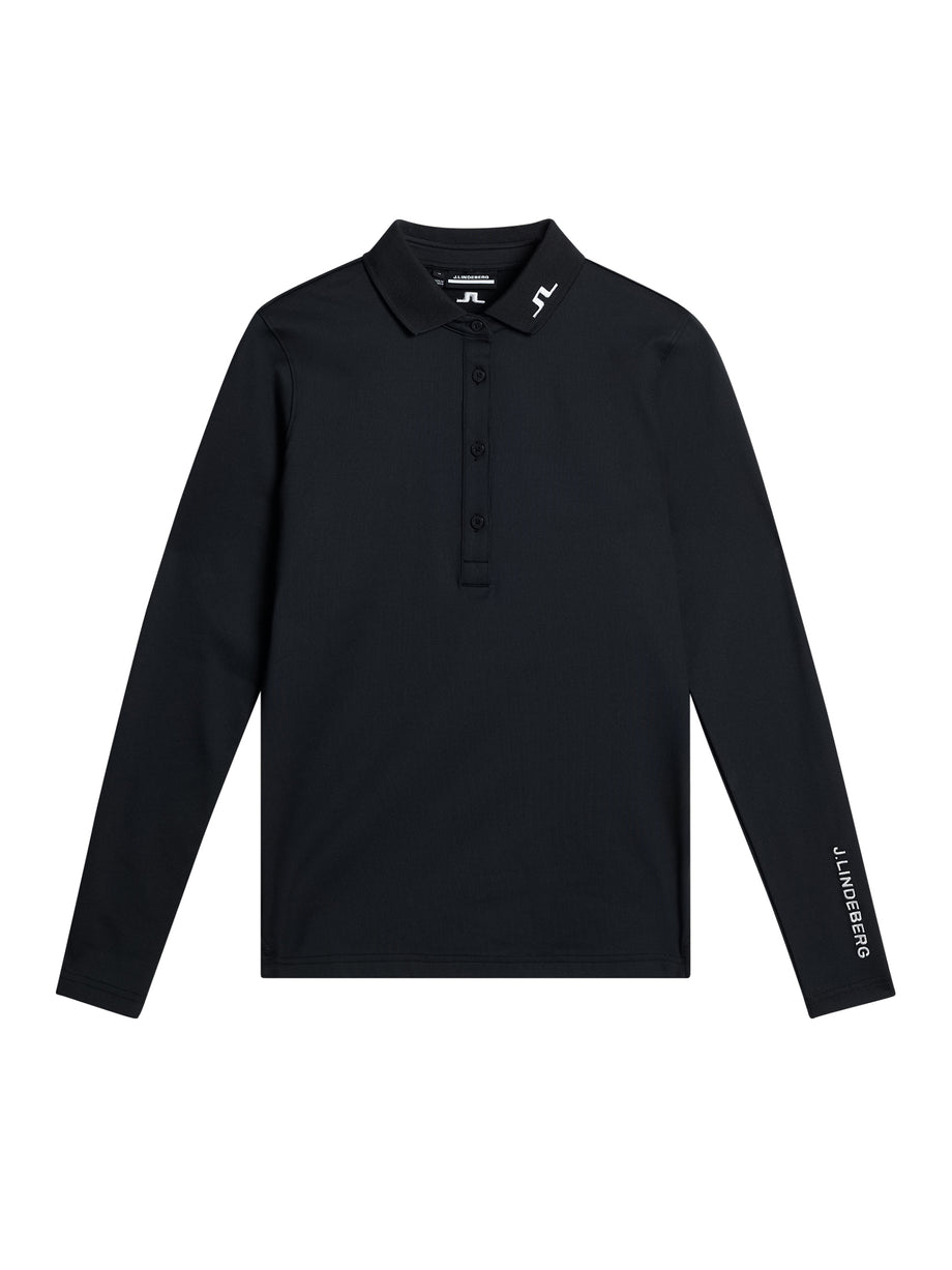 Tour Tech LS Polo / Black