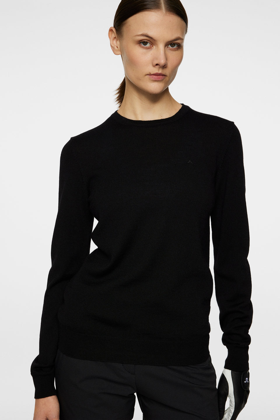 Aria Knitted Sweater / Black