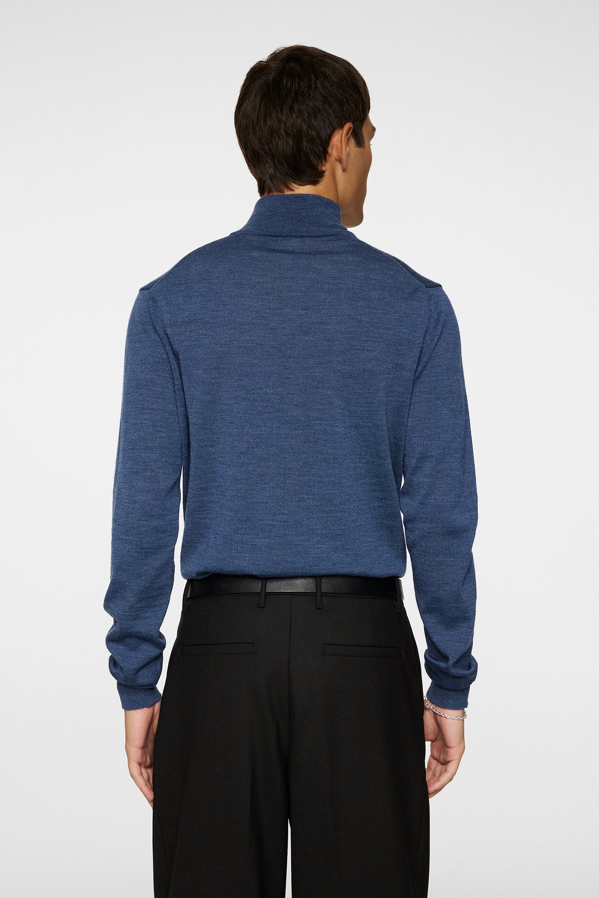 Kiyan Merino Quarter Zip / Key Largo Melange