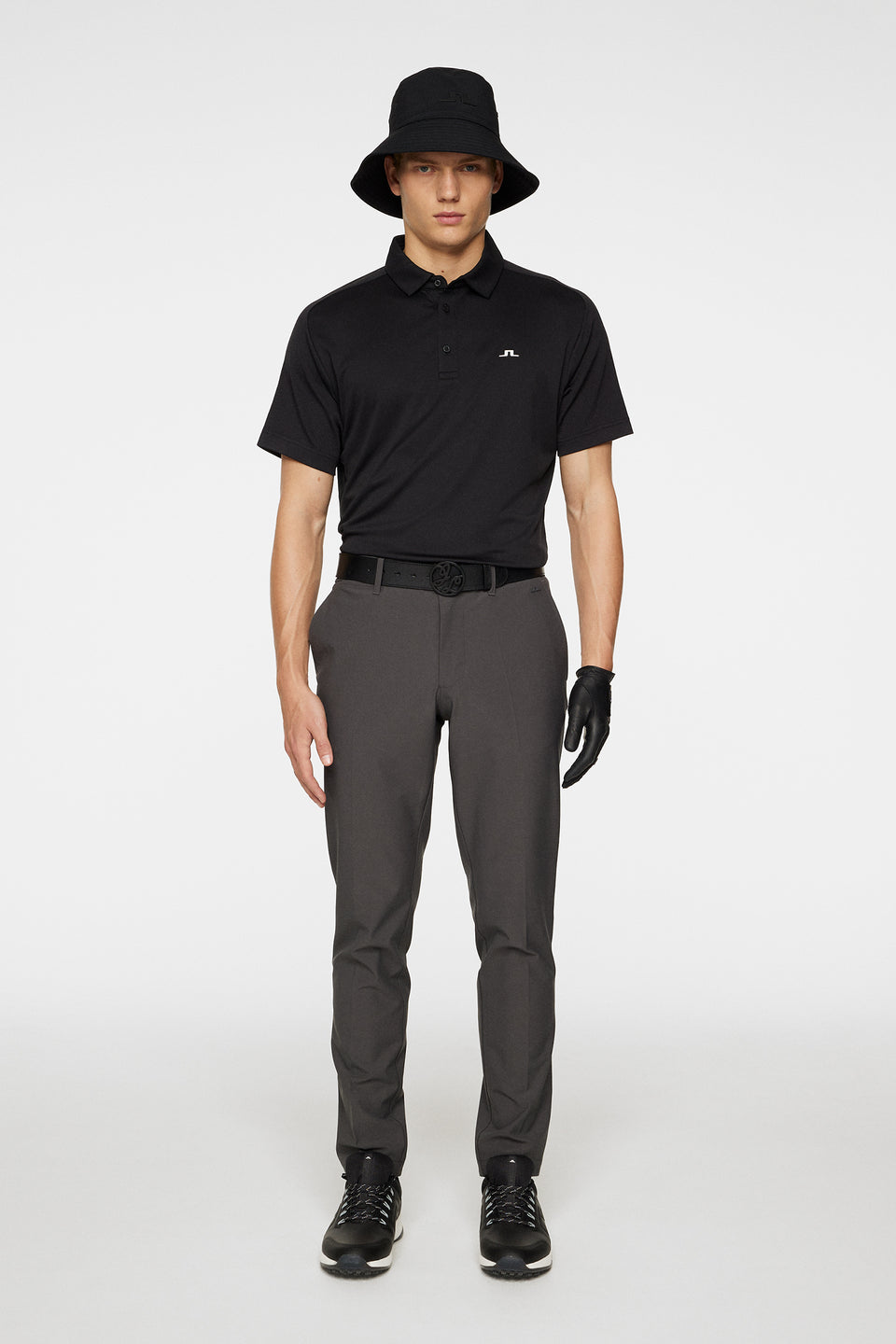 Rhodes Regular Fit Polo / Black