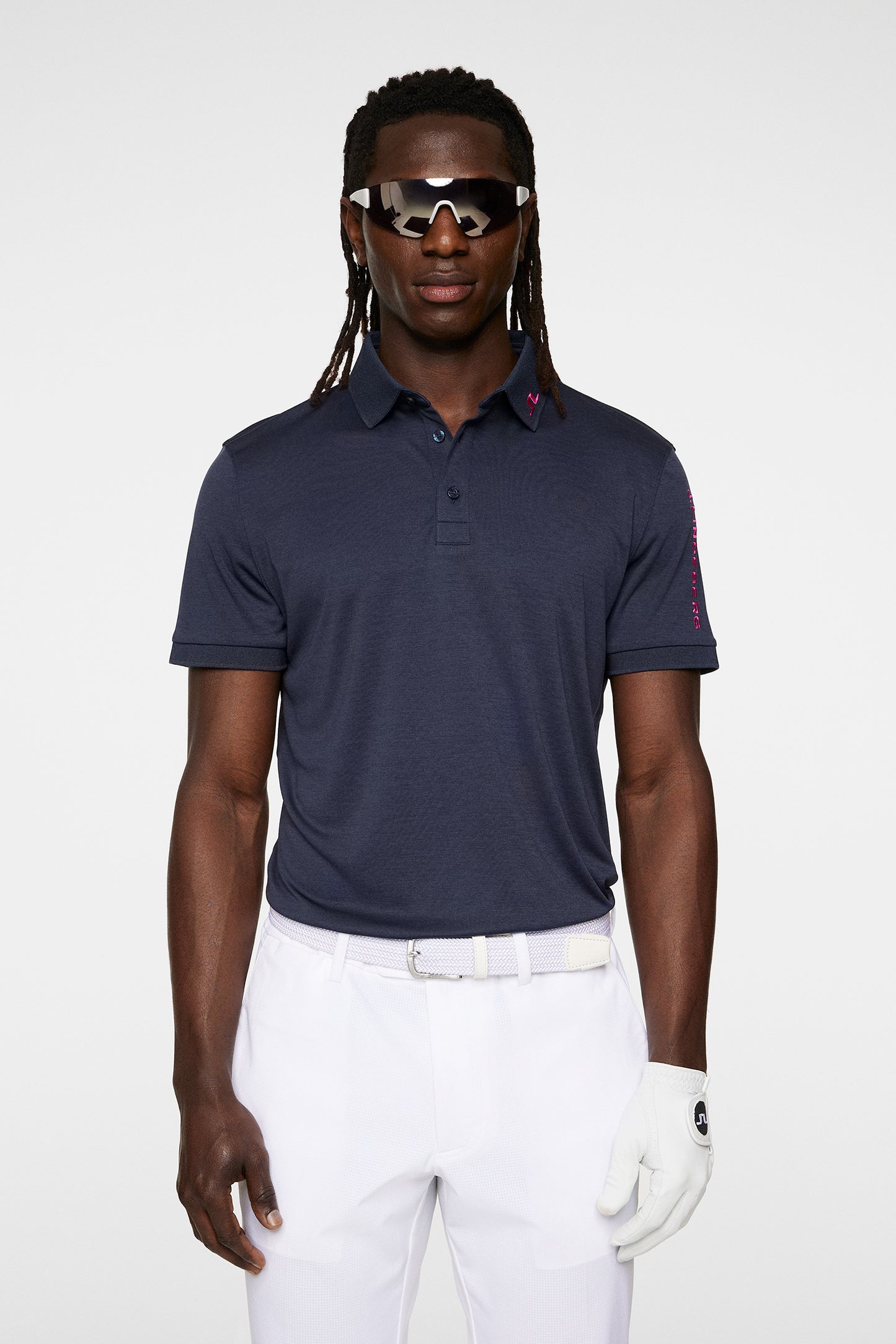 Tour Tech Slim Fit Polo / Navy Melange