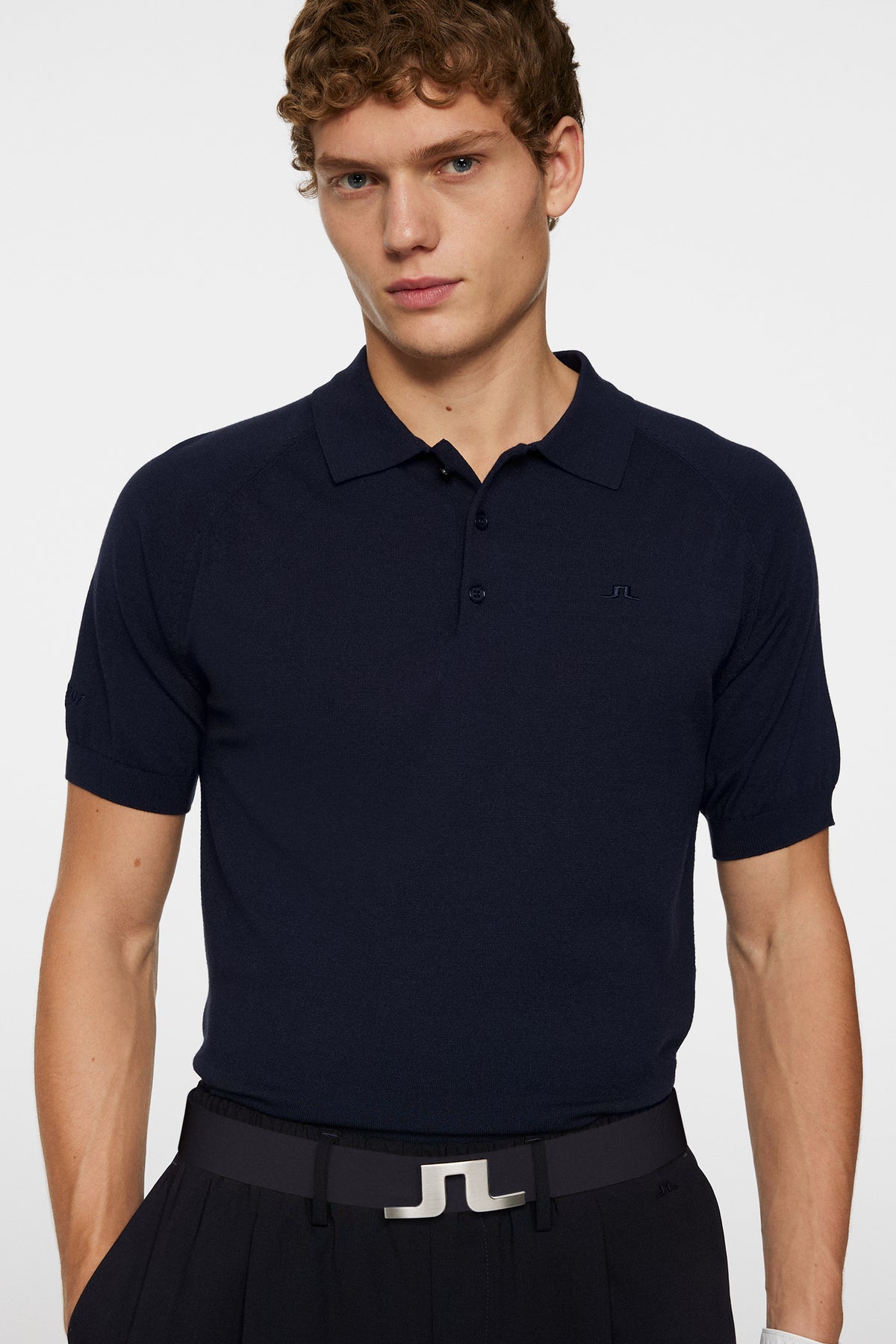 Martin Knit Polo / JL Navy