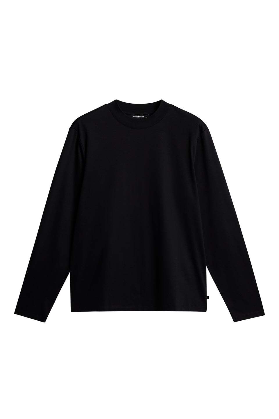 Ace Mock Neck LS T-Shirt / Black