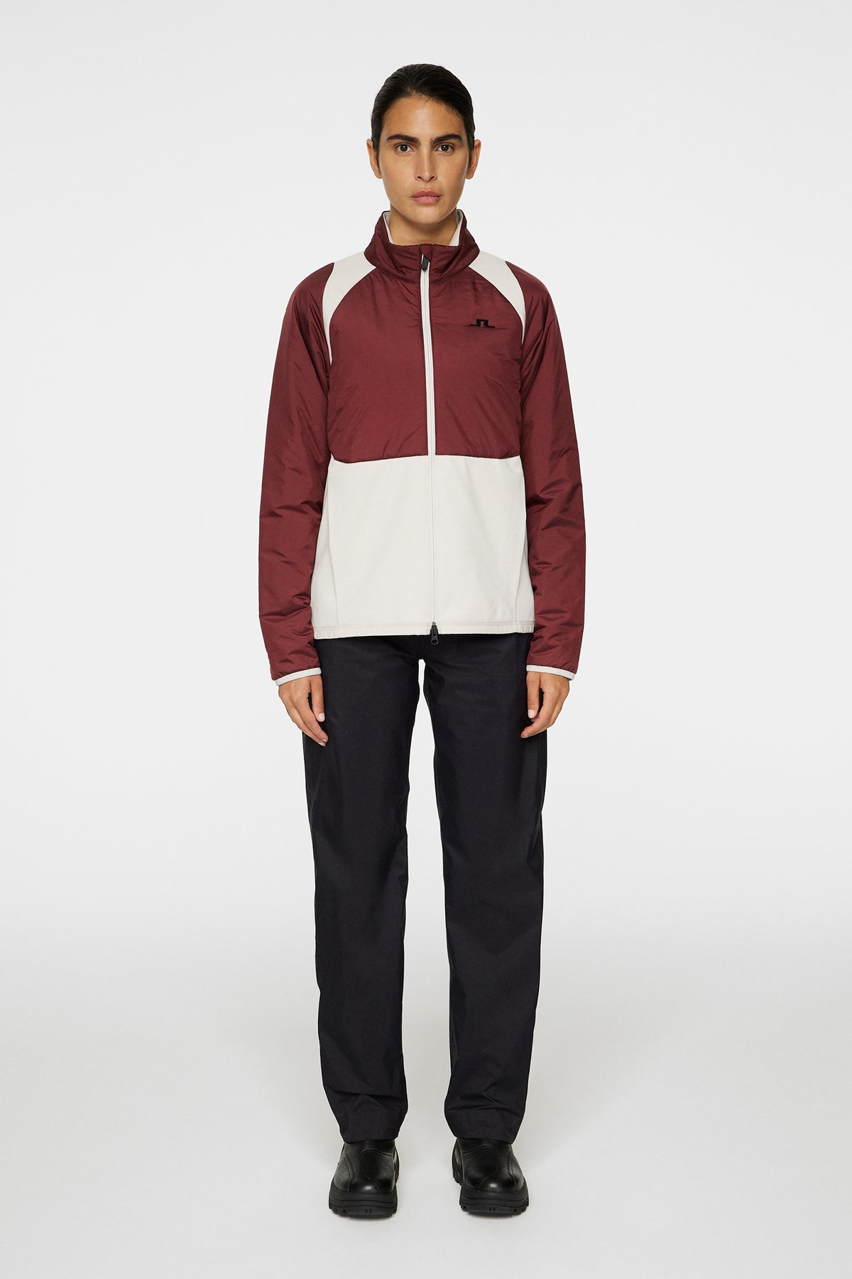 Shona Hybrid Jacket / Cabernet