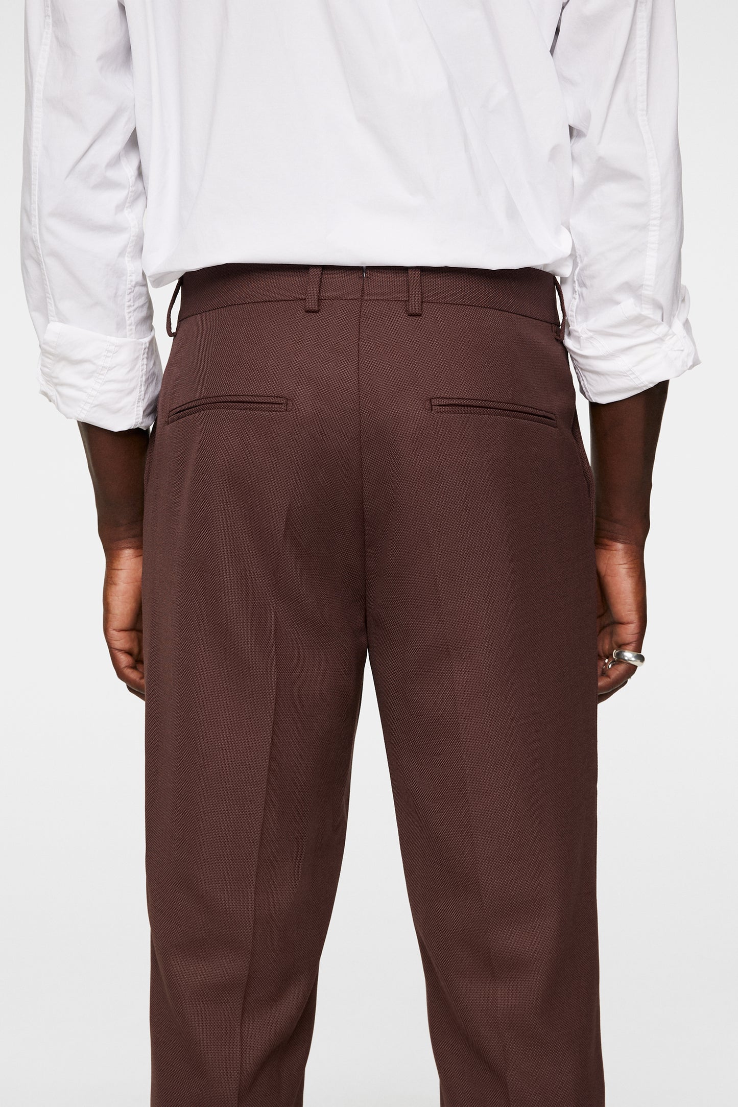 Lois Active Hopsack Pants / Bitter Chocolate